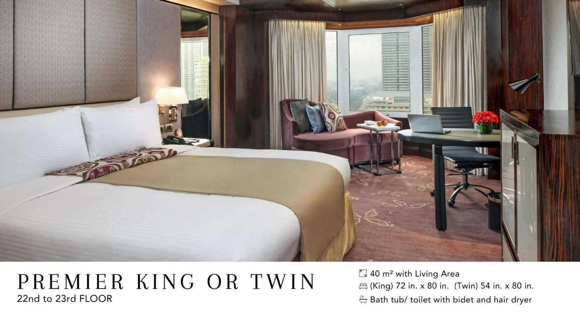 Bedroom, Bed in Diamond Hotel Philippines