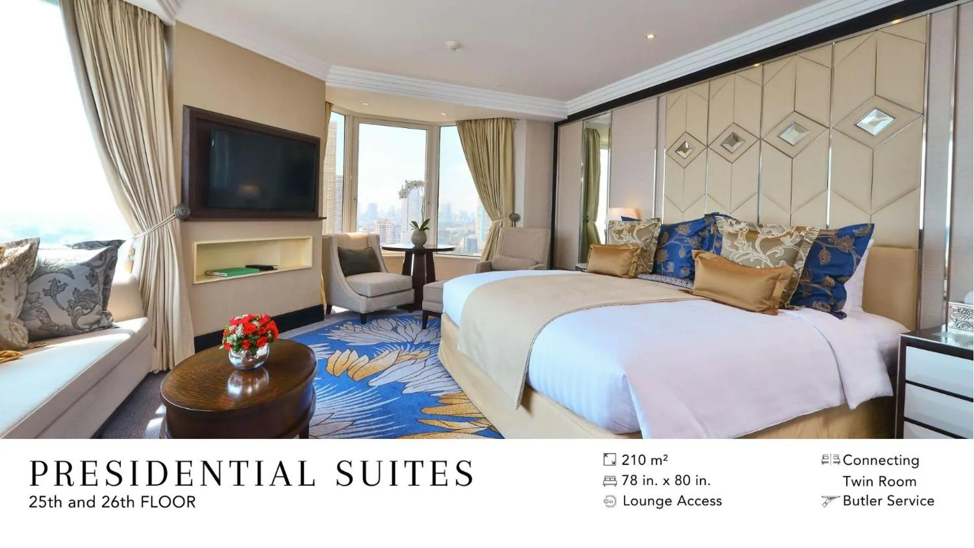 Bedroom, Bed in Diamond Hotel Philippines