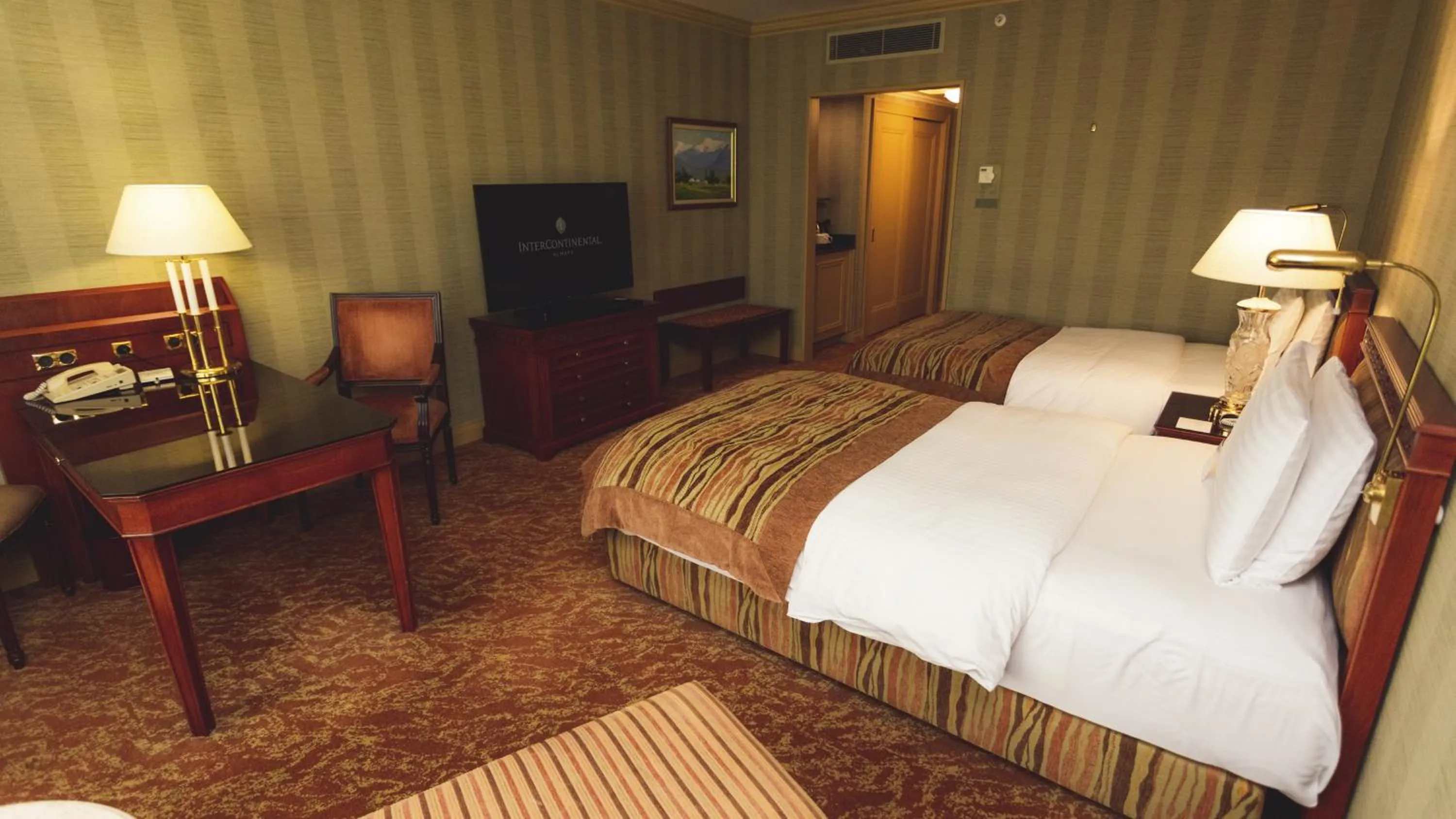 TV and multimedia, Bed in InterContinental Almaty by IHG