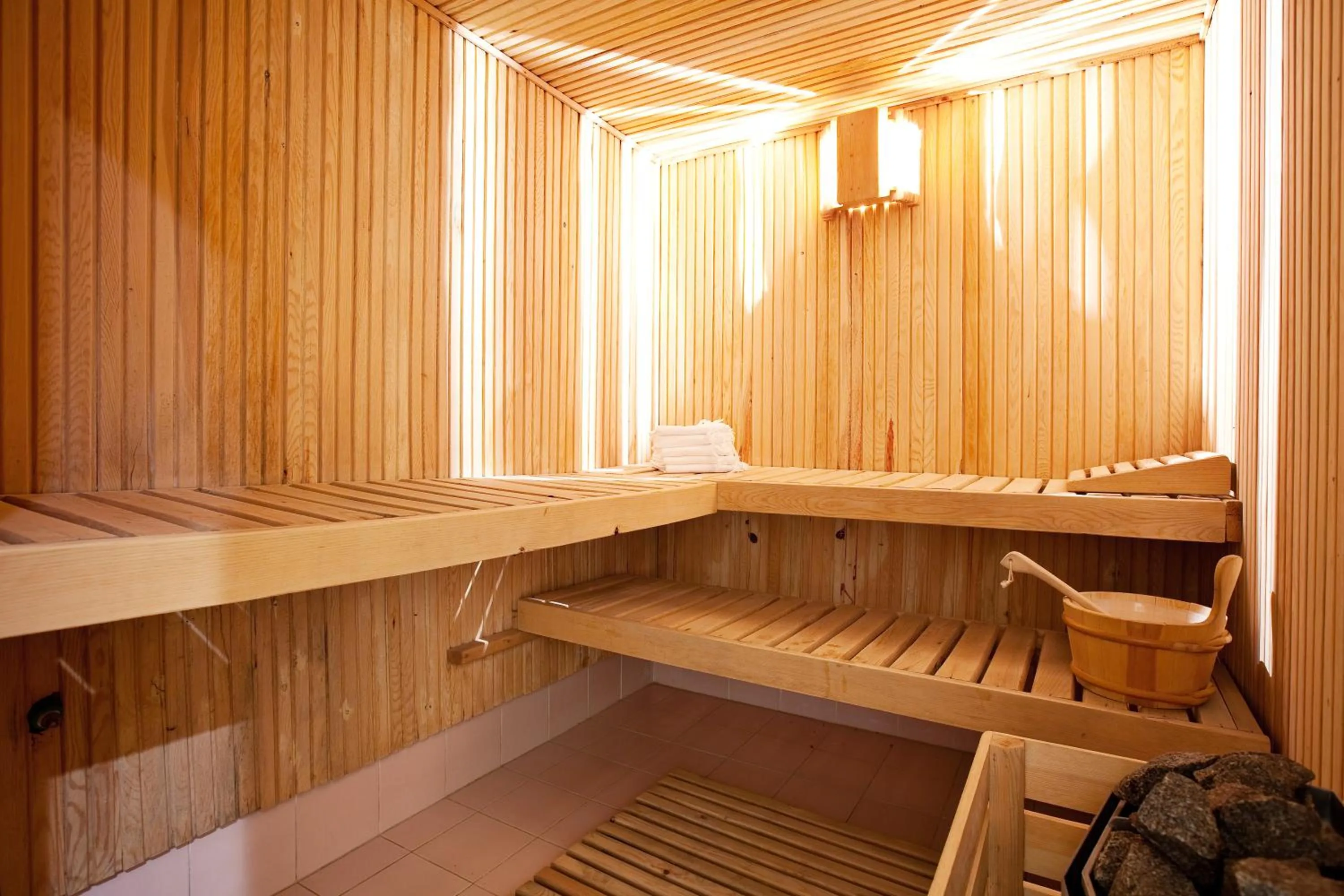 Sauna in InterContinental Almaty by IHG