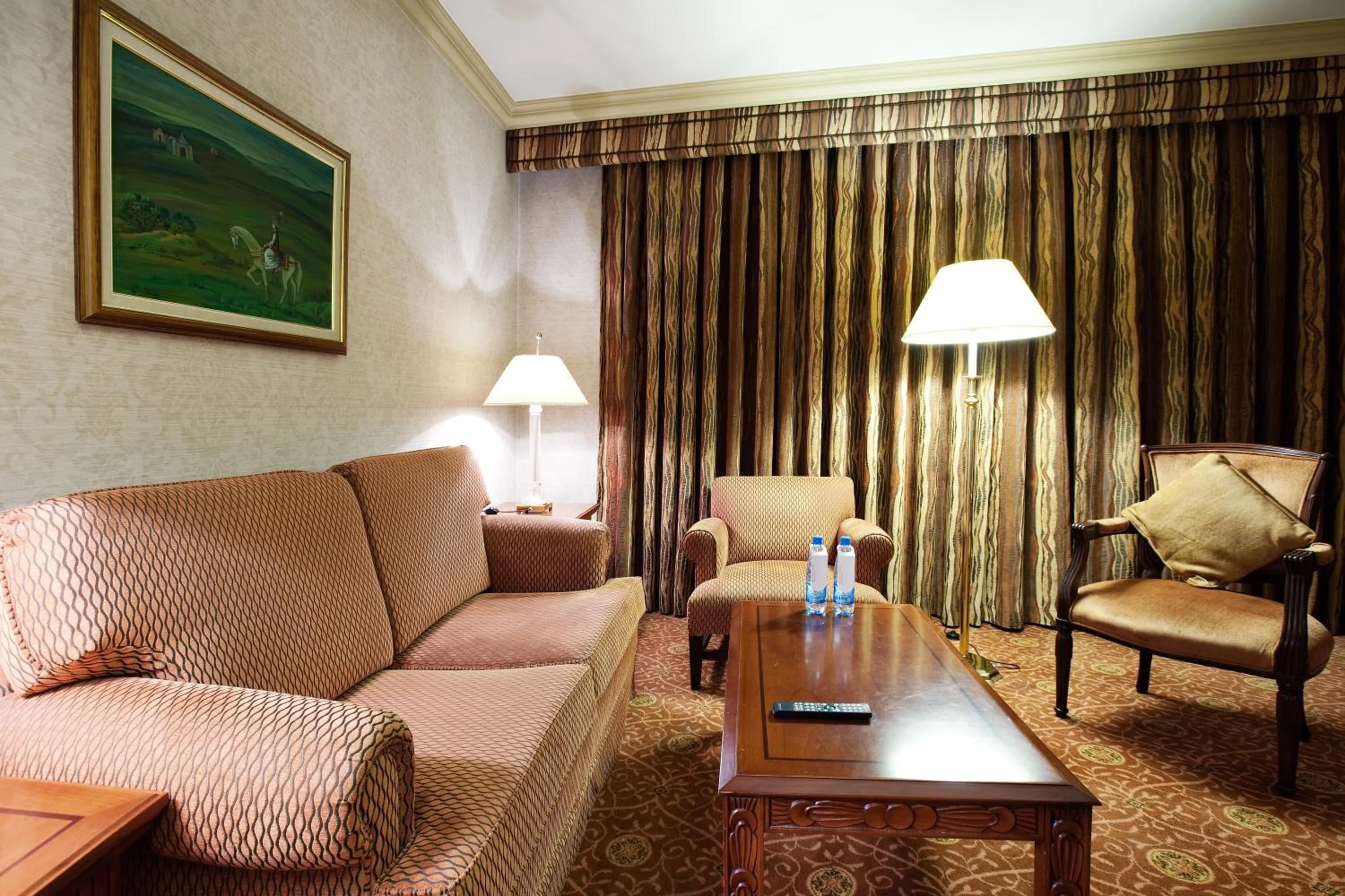Living room in InterContinental Almaty by IHG