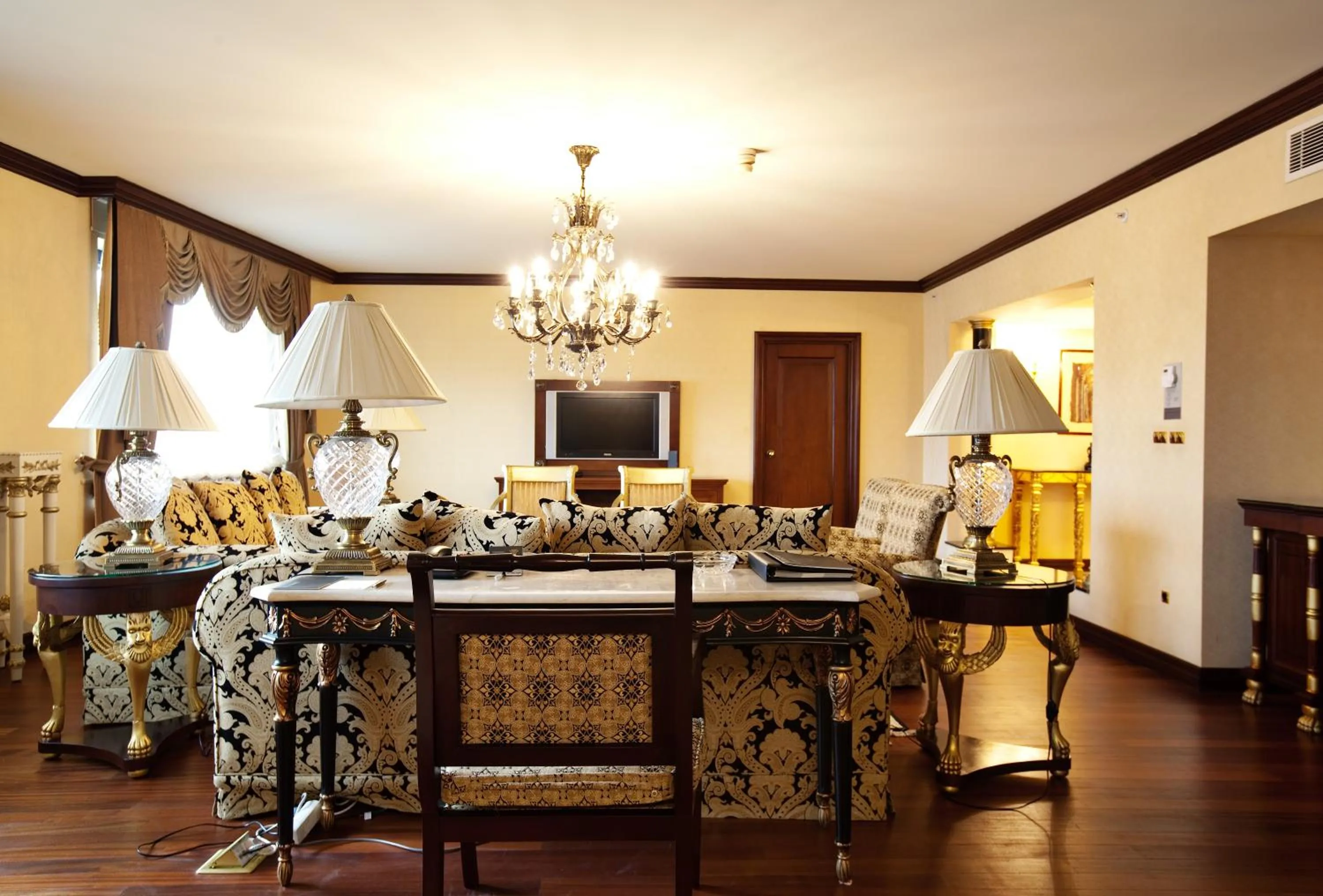 Living room in InterContinental Almaty by IHG