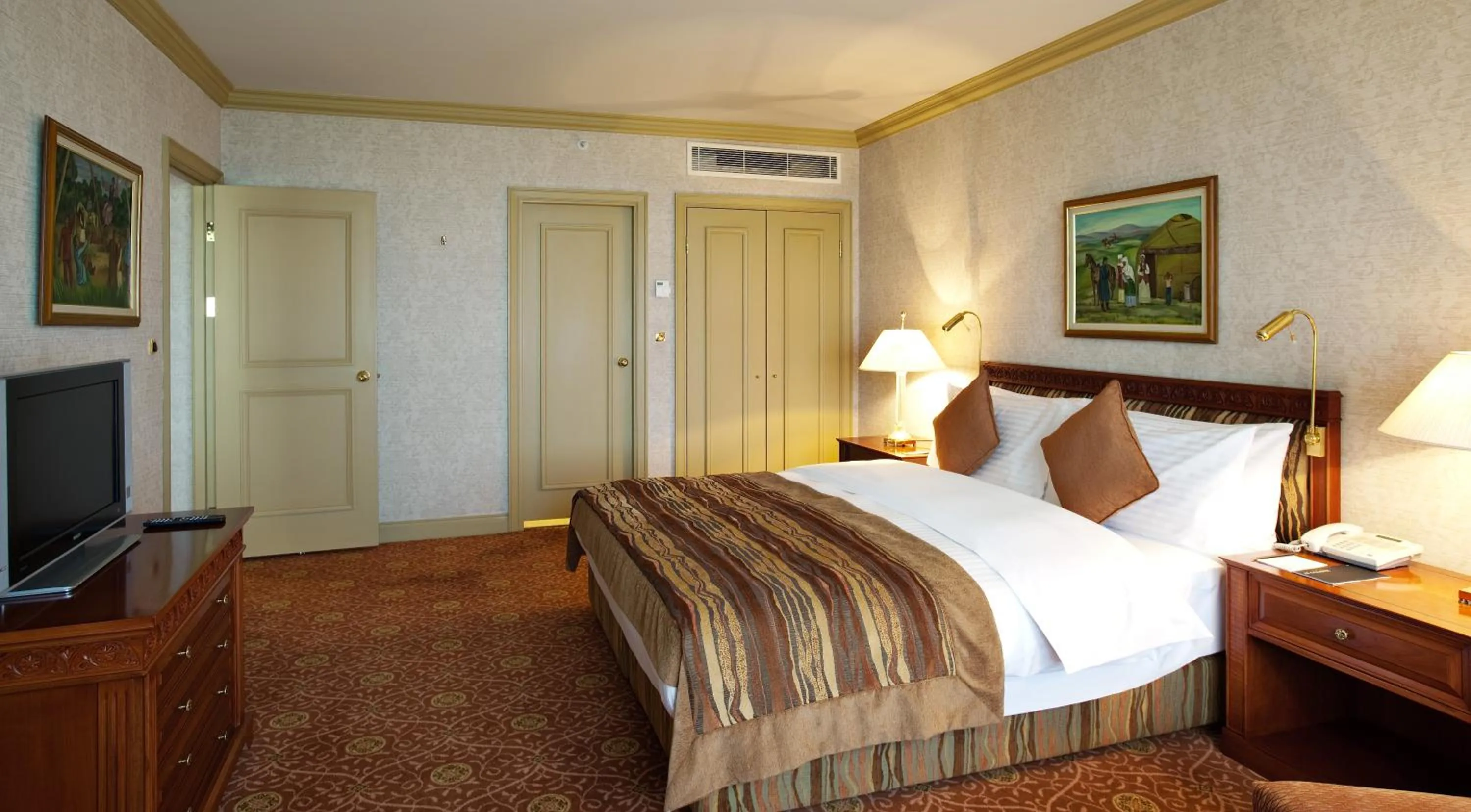 Bed in InterContinental Almaty by IHG