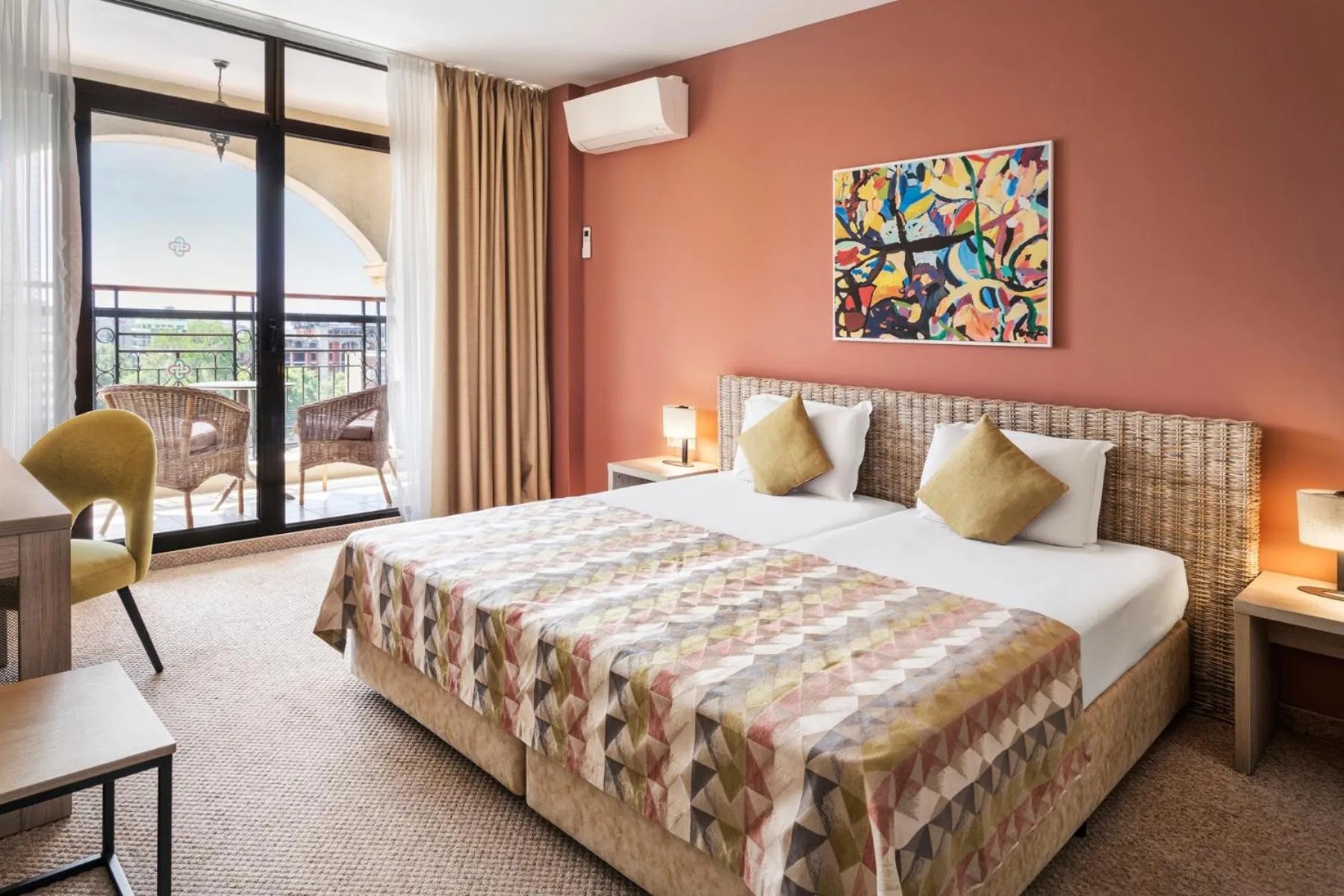 Bed in Melia Sunny Beach All Inclusive