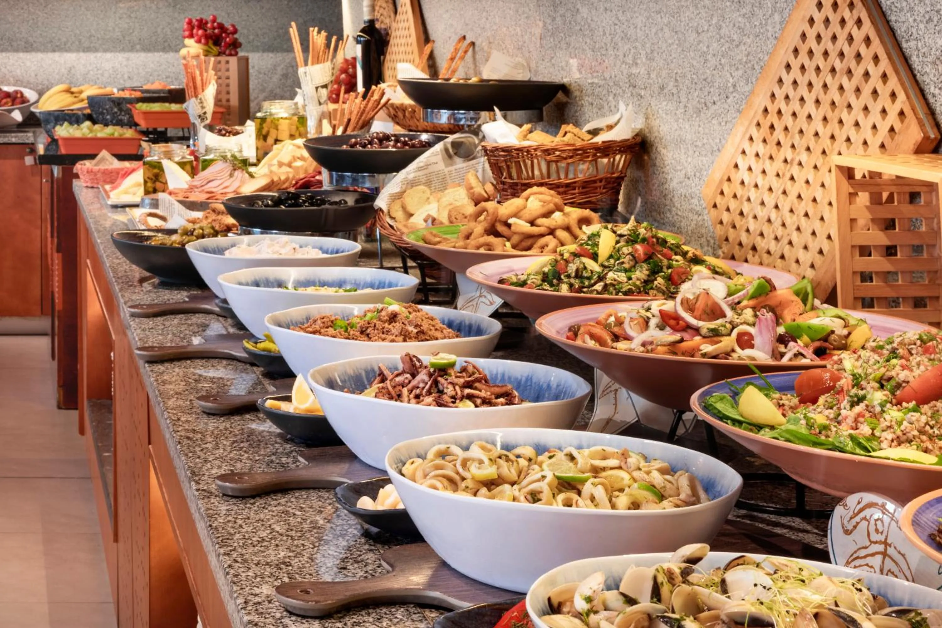 Food in Melia Sunny Beach All Inclusive