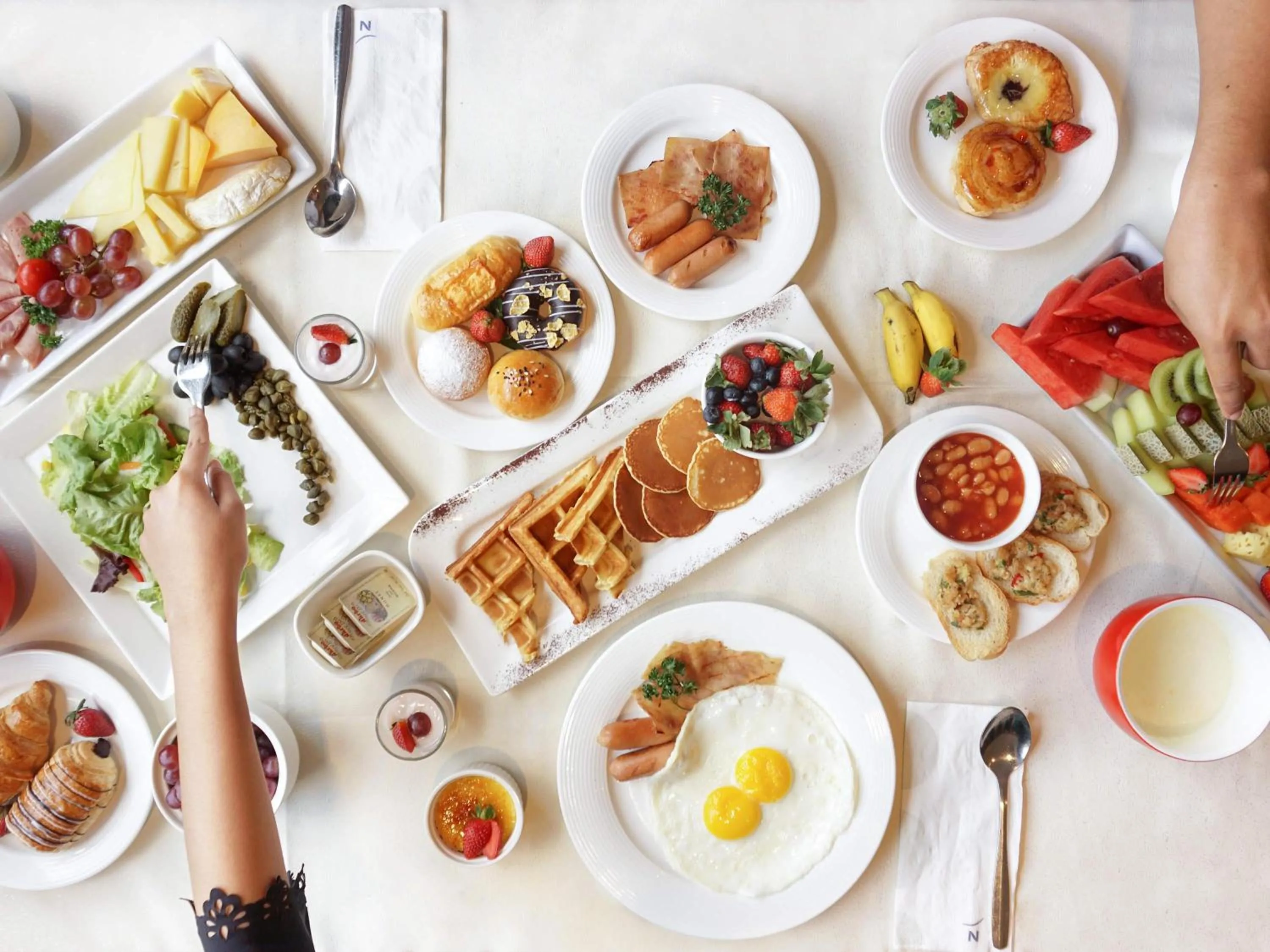 Breakfast in Novotel Samator Surabaya Timur