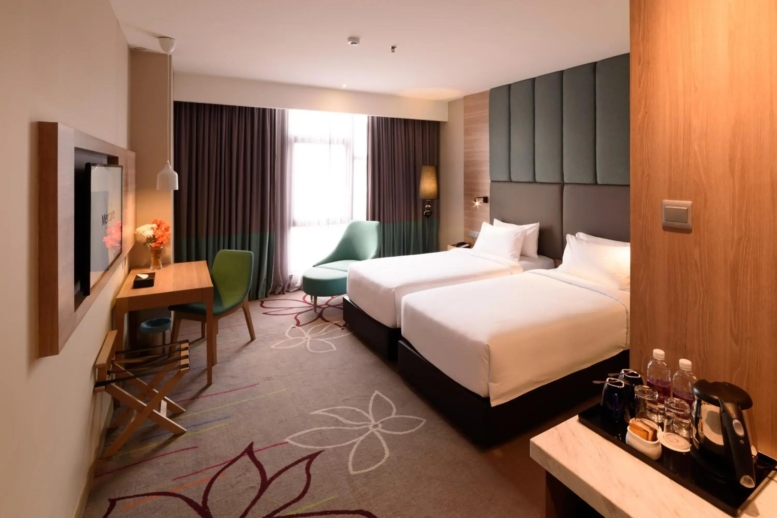 Superior Room with 2 Single Beds, Executive Floor in Mercure Selangor Selayang Superior Room with 2 Single Beds, Executive Floor in Mercure Selangor Selayang