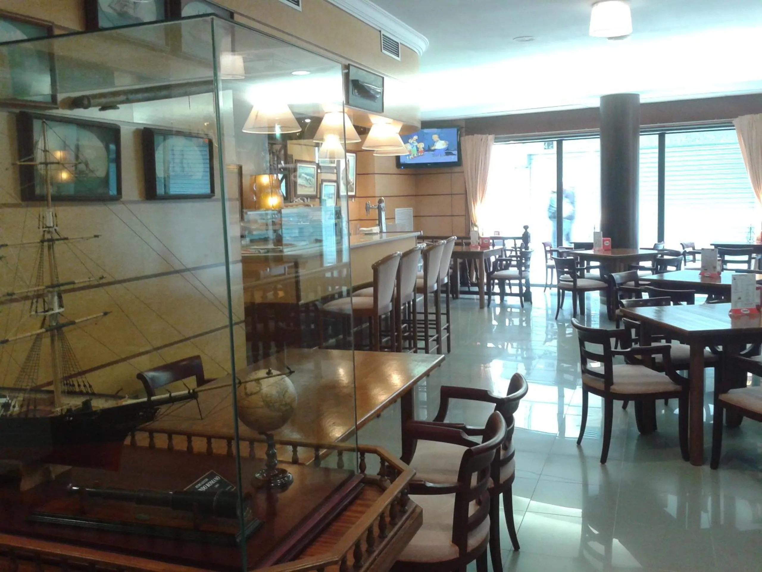 Lounge or bar in Hostal Vila del Mar
