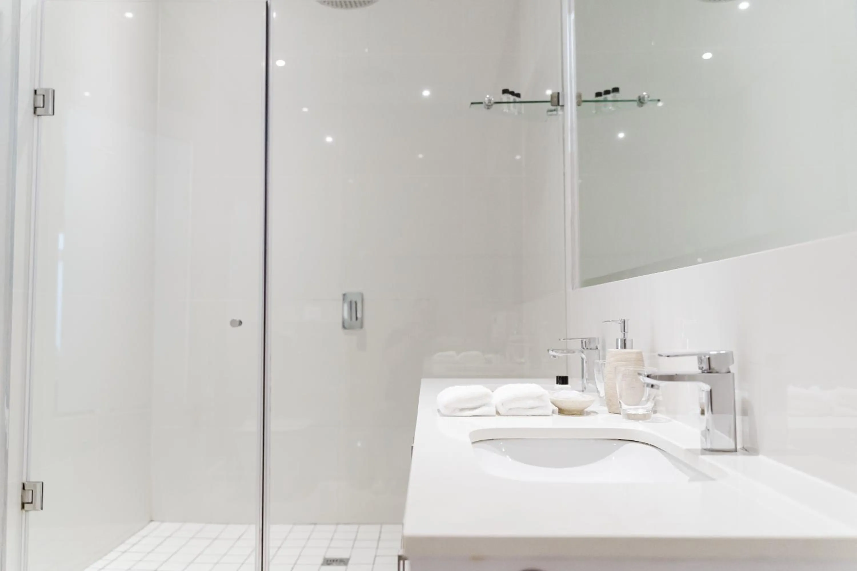 Shower in Cloud 9 Boutique Hotel and Spa