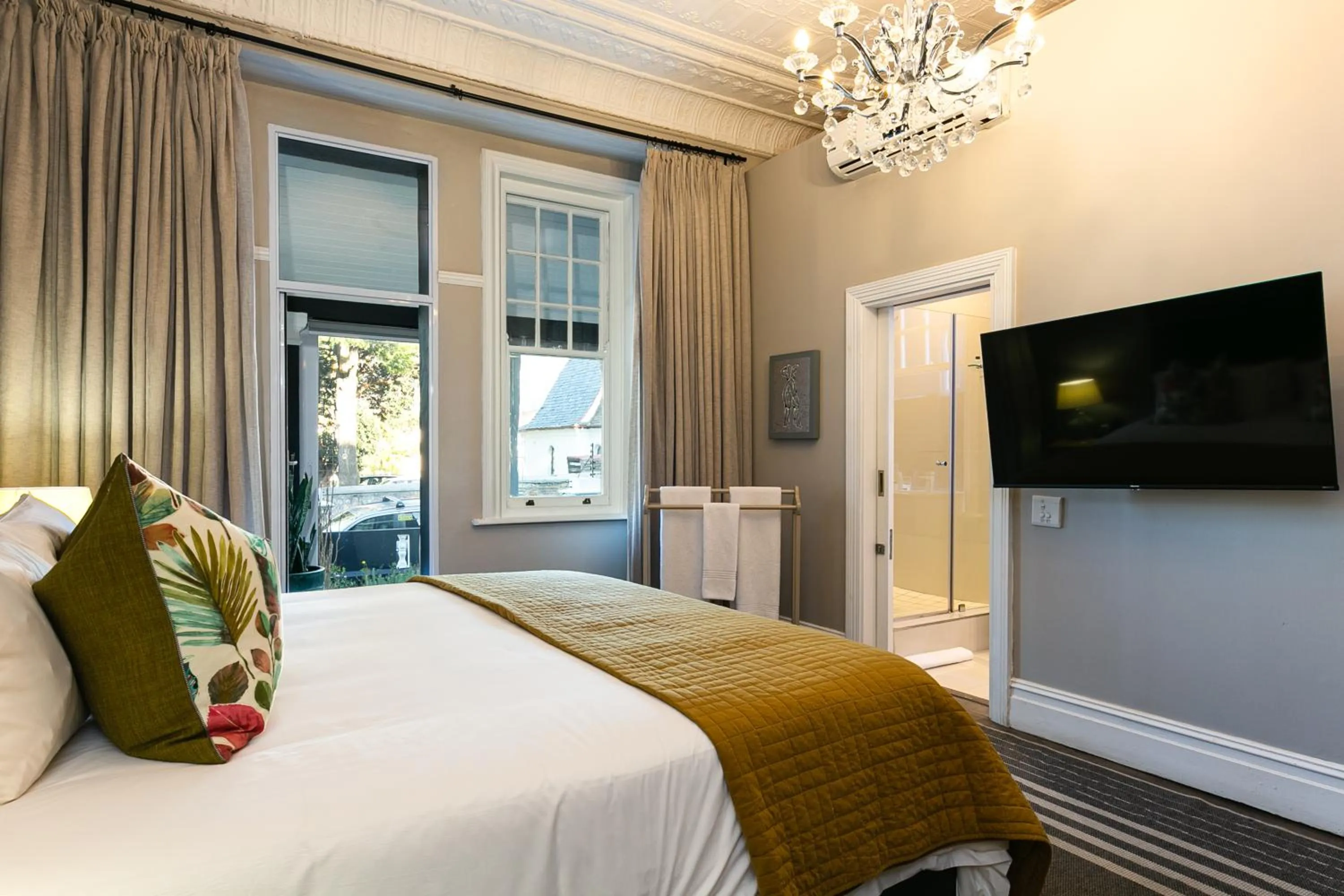 Bed in Cloud 9 Boutique Hotel and Spa