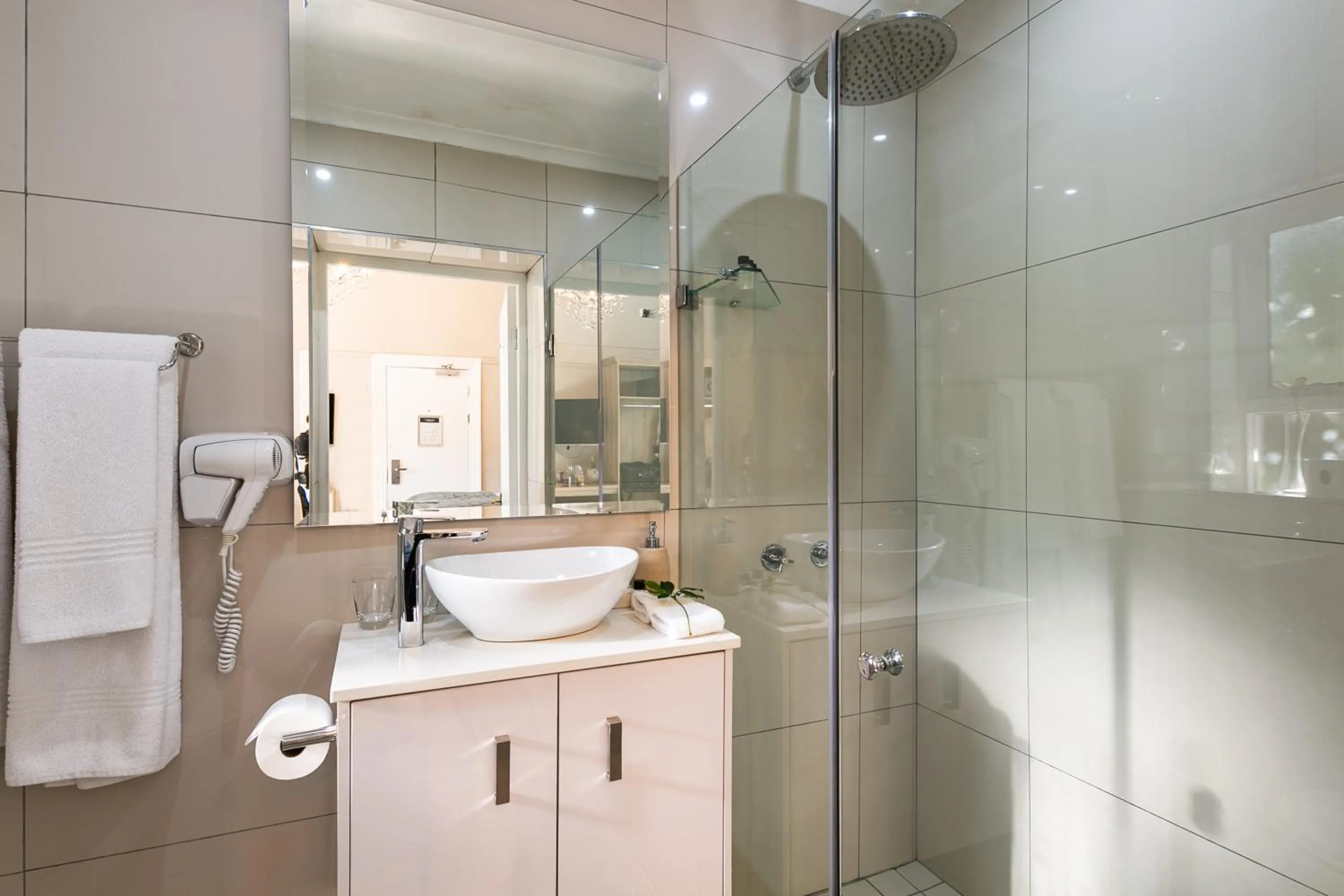 Shower in Cloud 9 Boutique Hotel and Spa