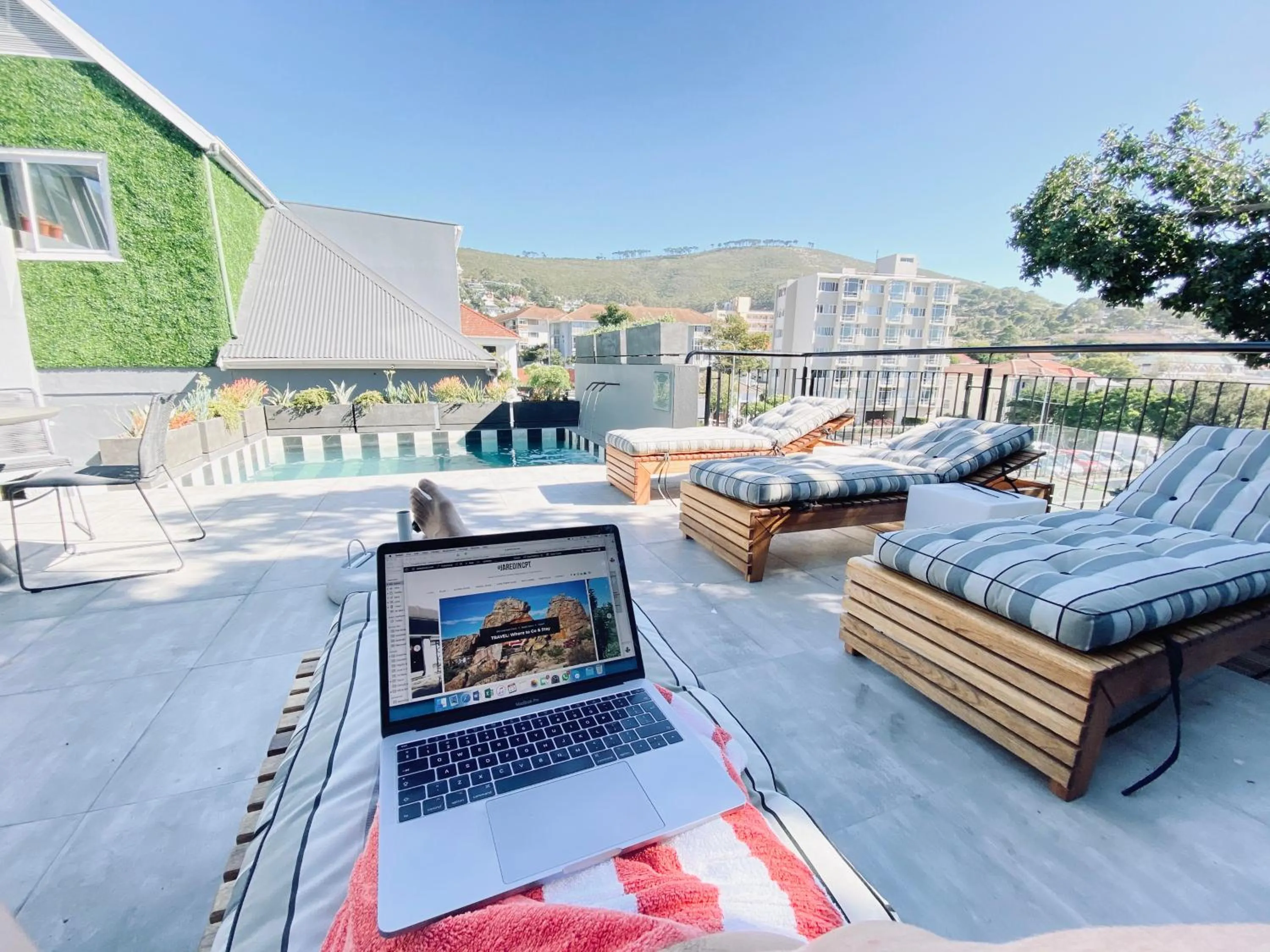 Swimming pool in Cloud 9 Boutique Hotel and Spa