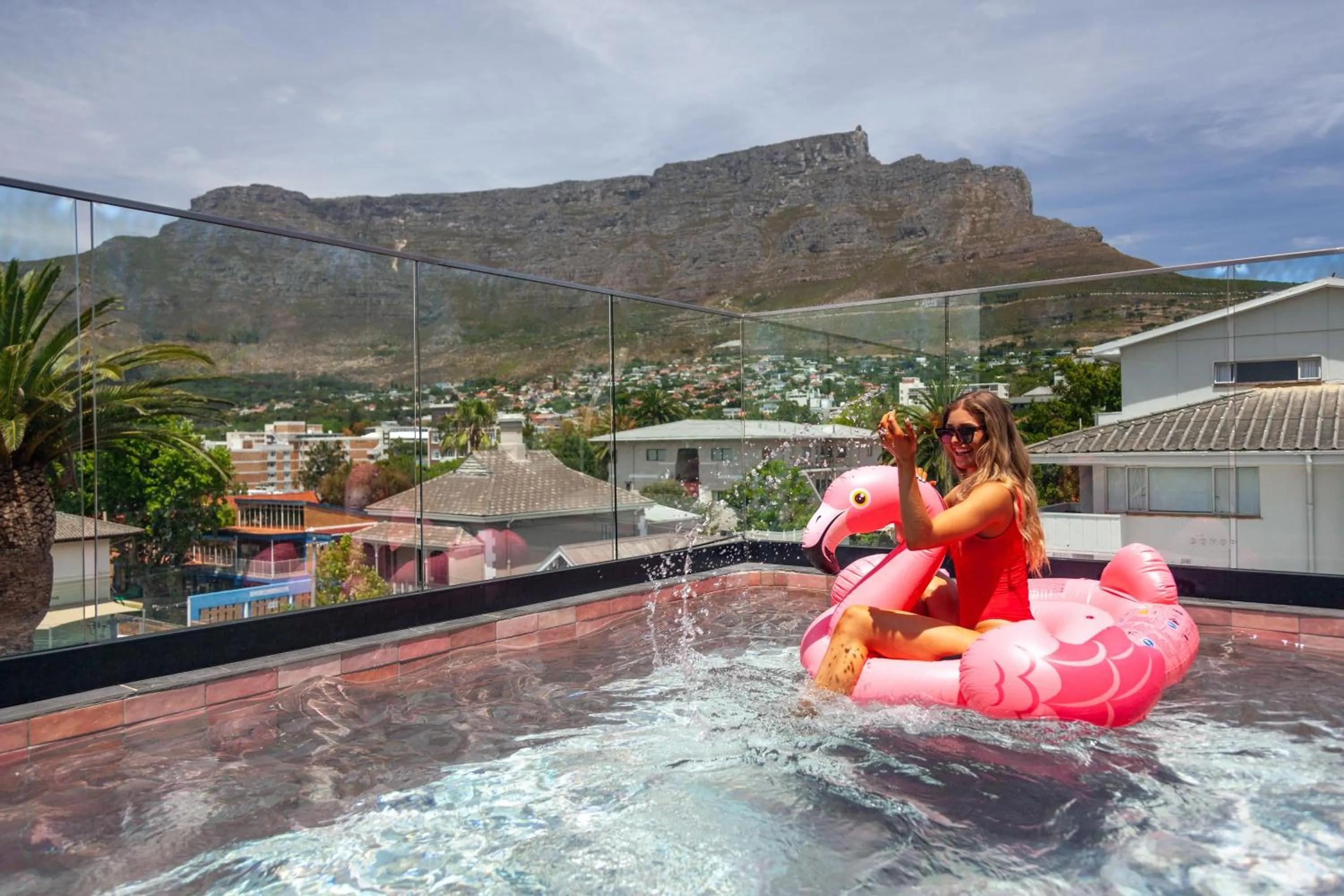 Pool view in Cloud 9 Boutique Hotel and Spa