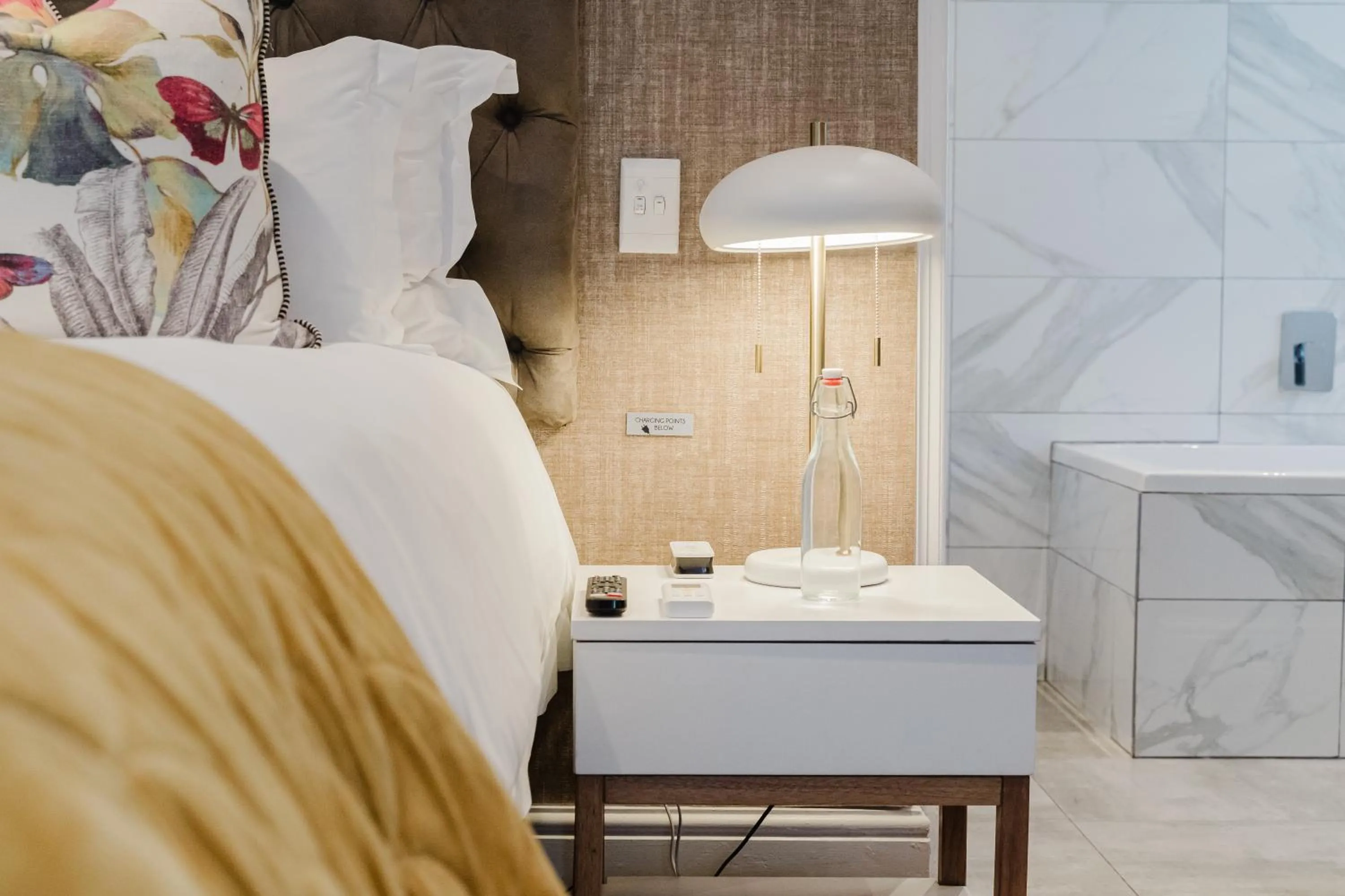 Bed in Cloud 9 Boutique Hotel and Spa