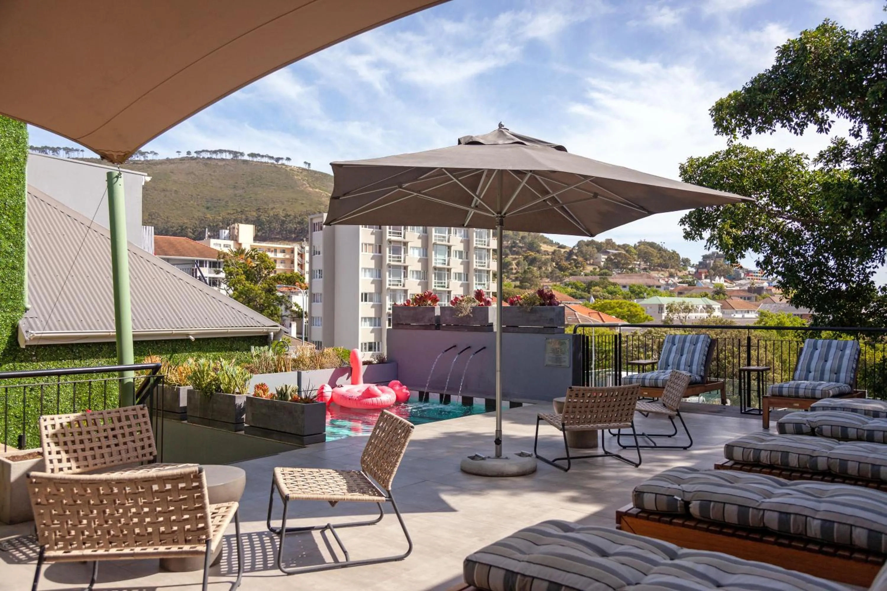 Swimming pool in Cloud 9 Boutique Hotel and Spa