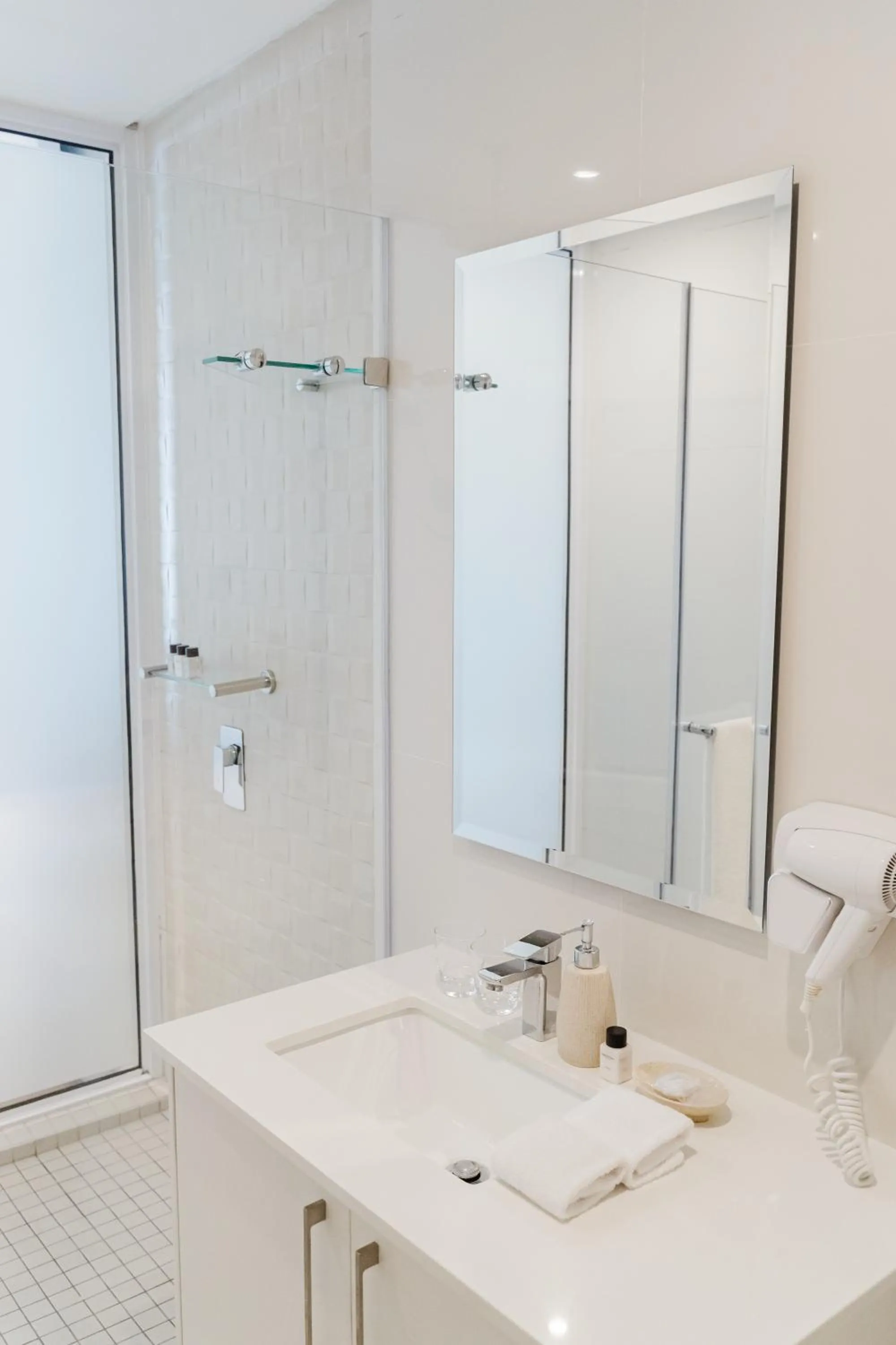 Shower in Cloud 9 Boutique Hotel and Spa