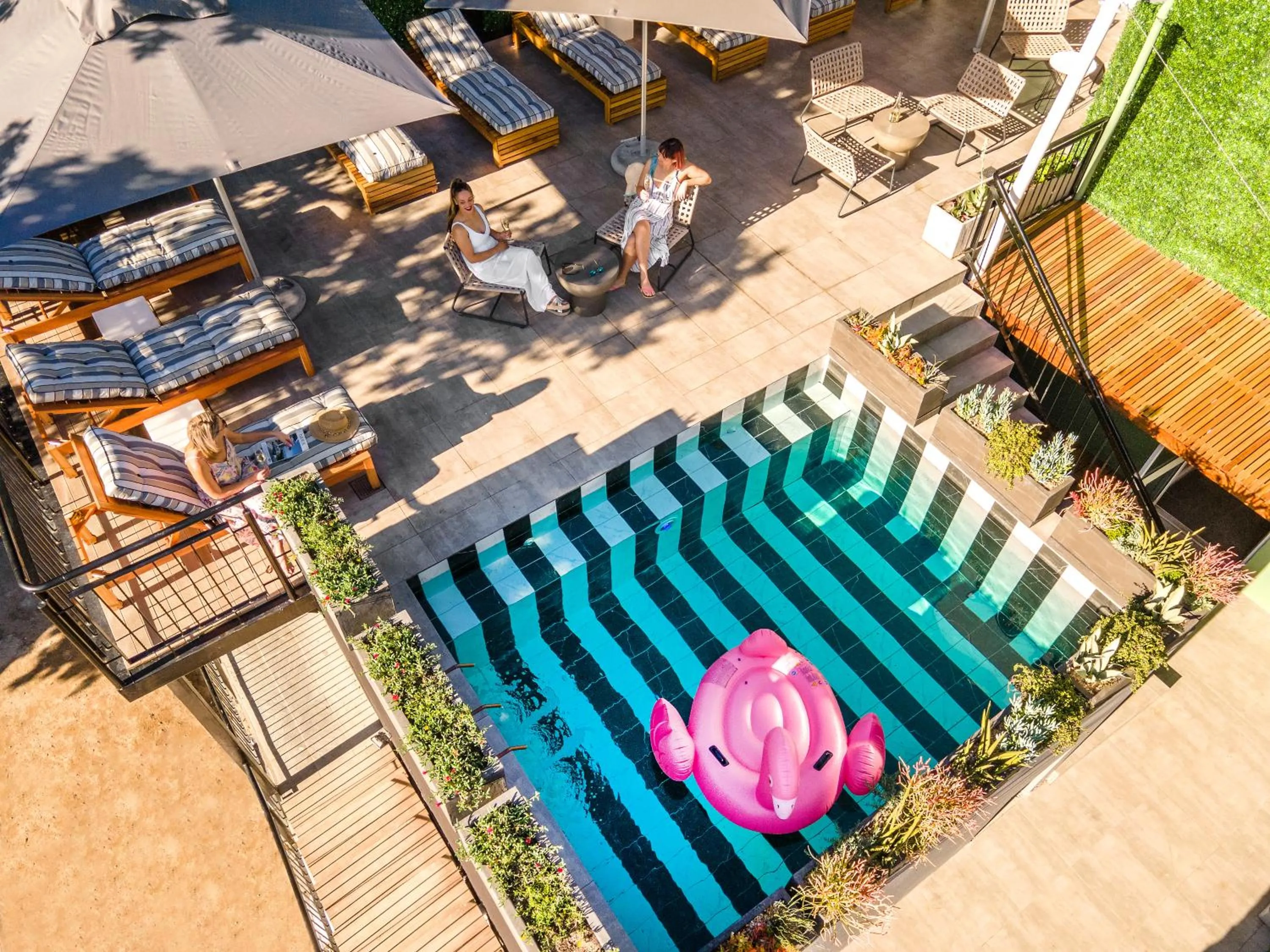 Swimming pool in Cloud 9 Boutique Hotel and Spa