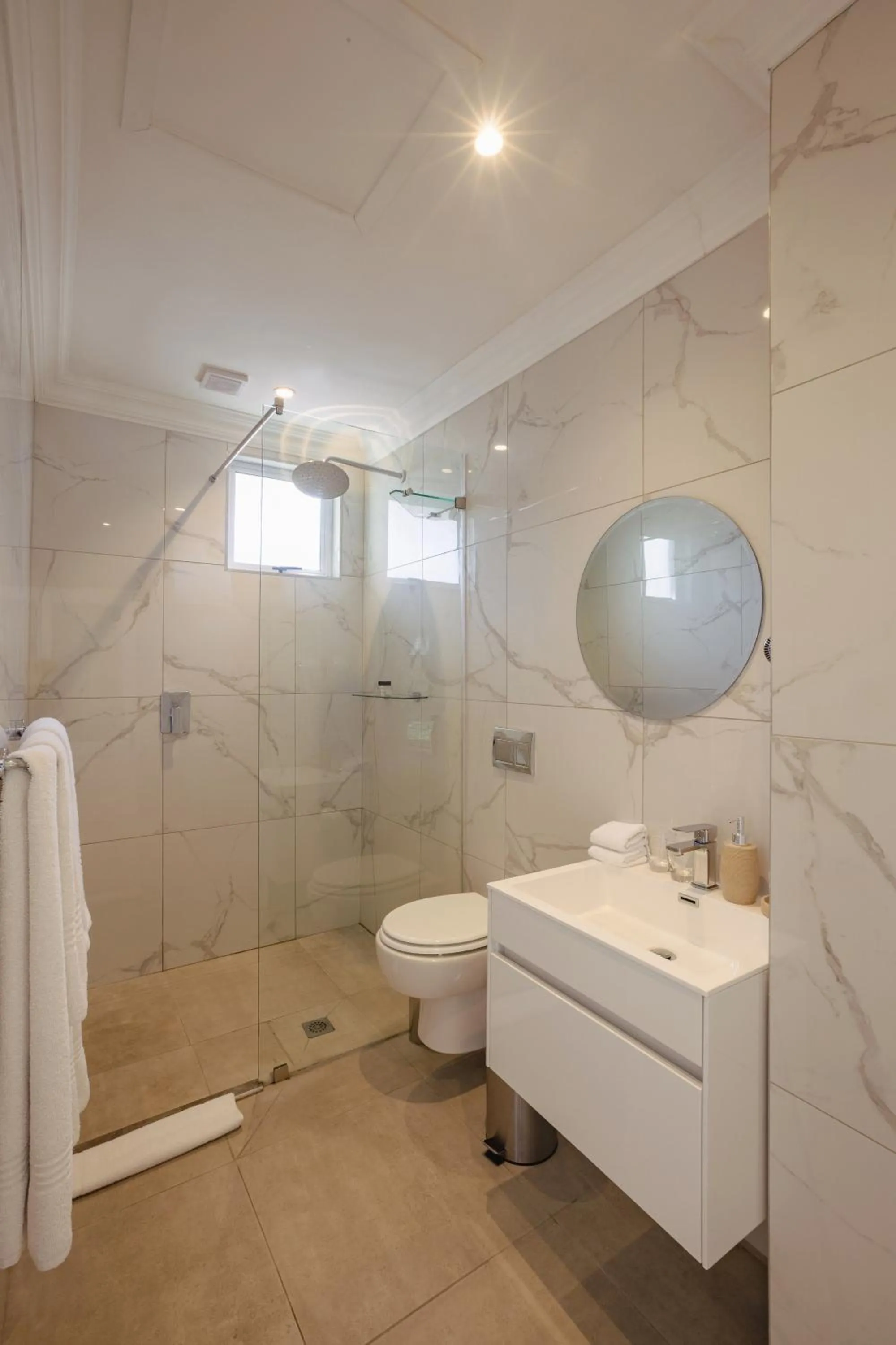 Shower in Cloud 9 Boutique Hotel and Spa