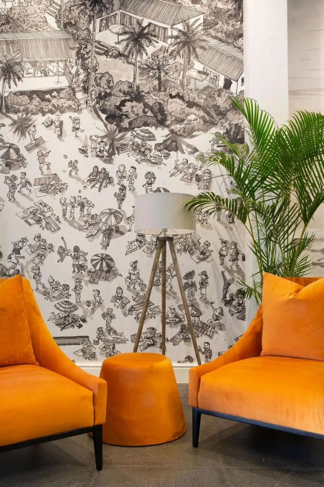 Decorative detail in Cloud 9 Boutique Hotel and Spa