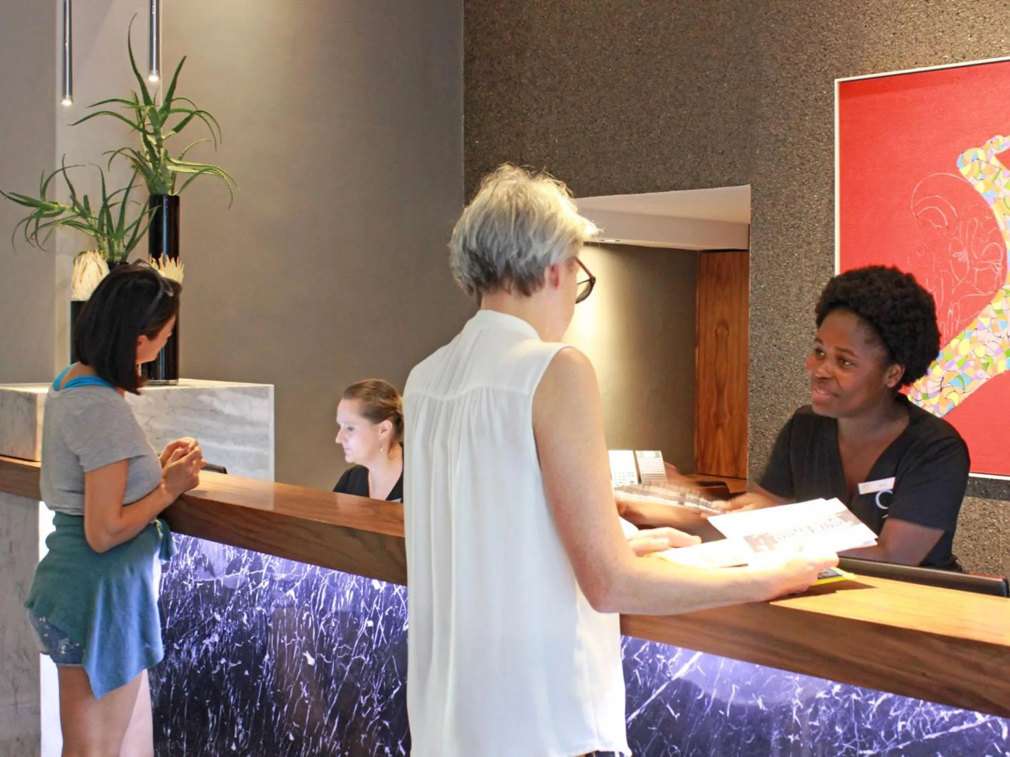 Lobby or reception in Cloud 9 Boutique Hotel and Spa