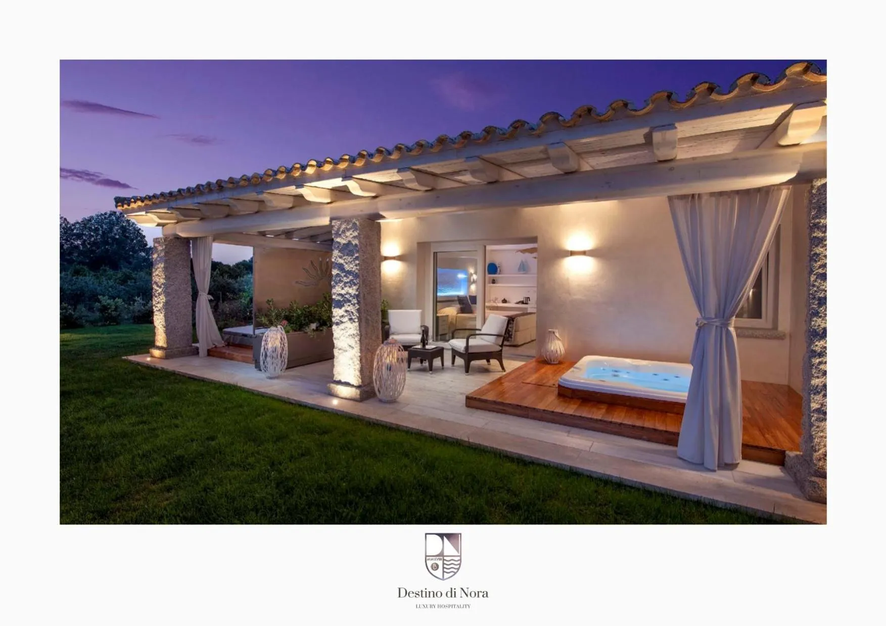 Patio in Destino di Nora