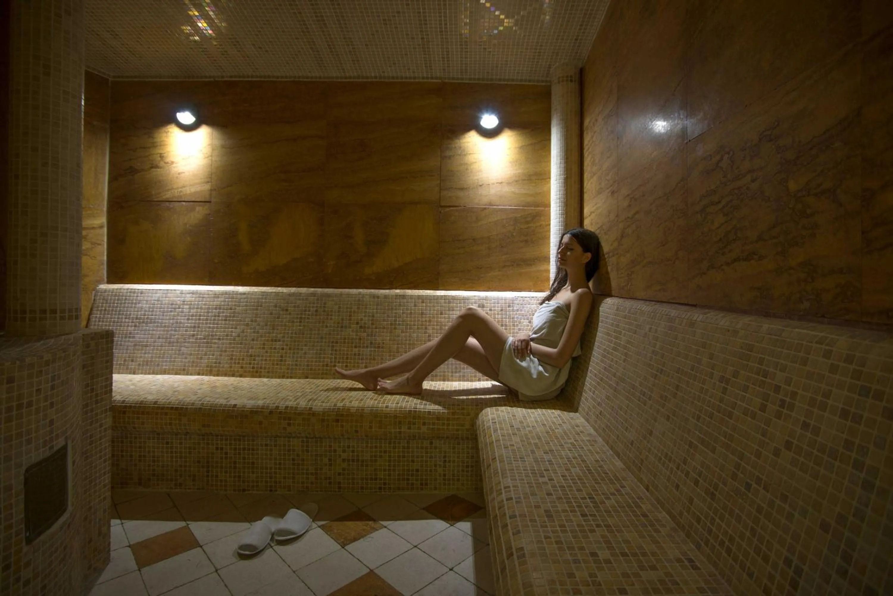 Sauna in Mediteran Hotel & Resort