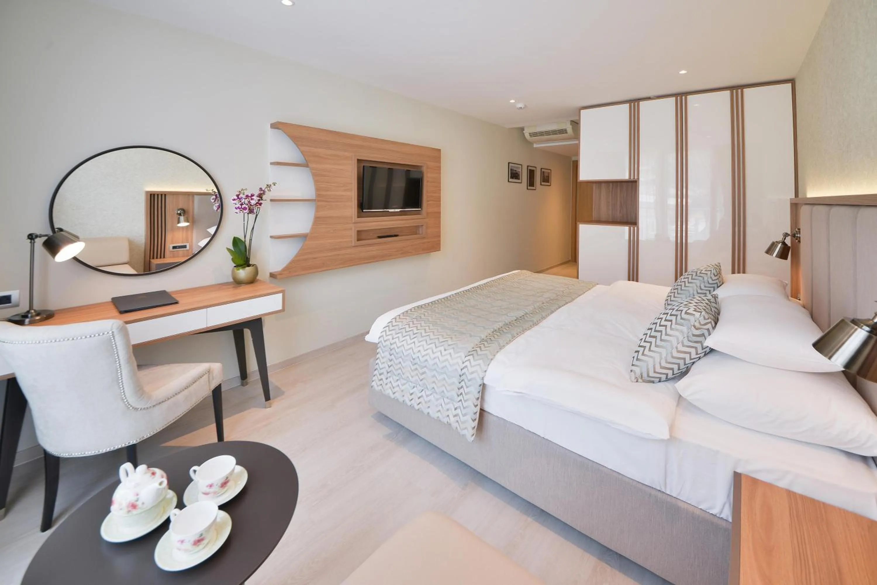 Photo of the whole room, Bed in Mediteran Hotel & Resort