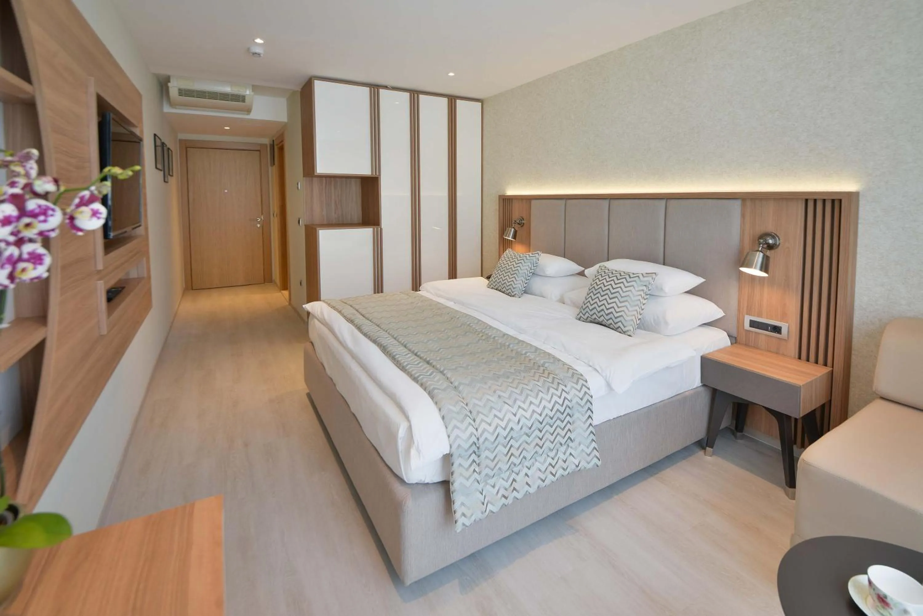 Photo of the whole room, Bed in Mediteran Hotel & Resort