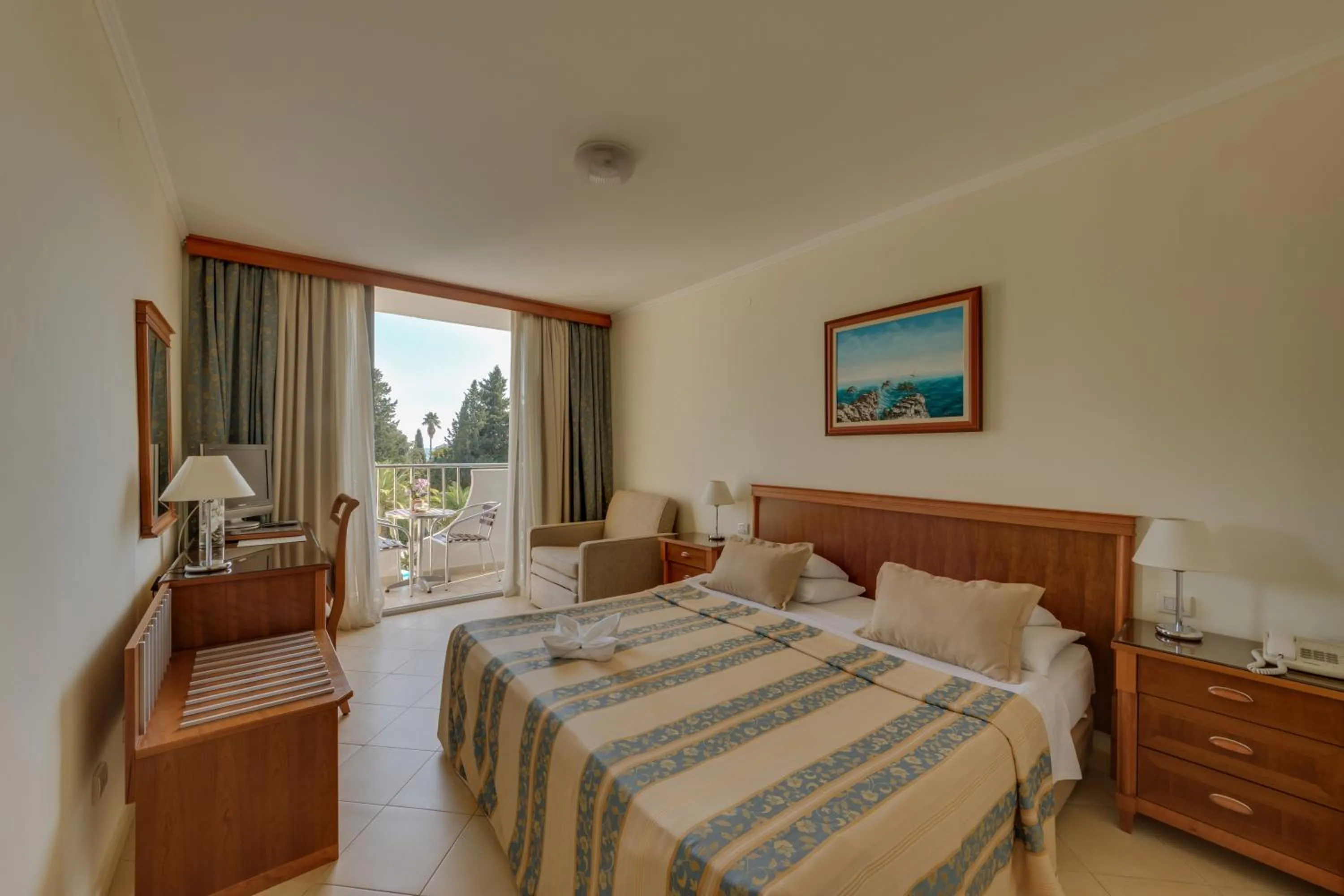 Photo of the whole room, Bed in Mediteran Hotel & Resort