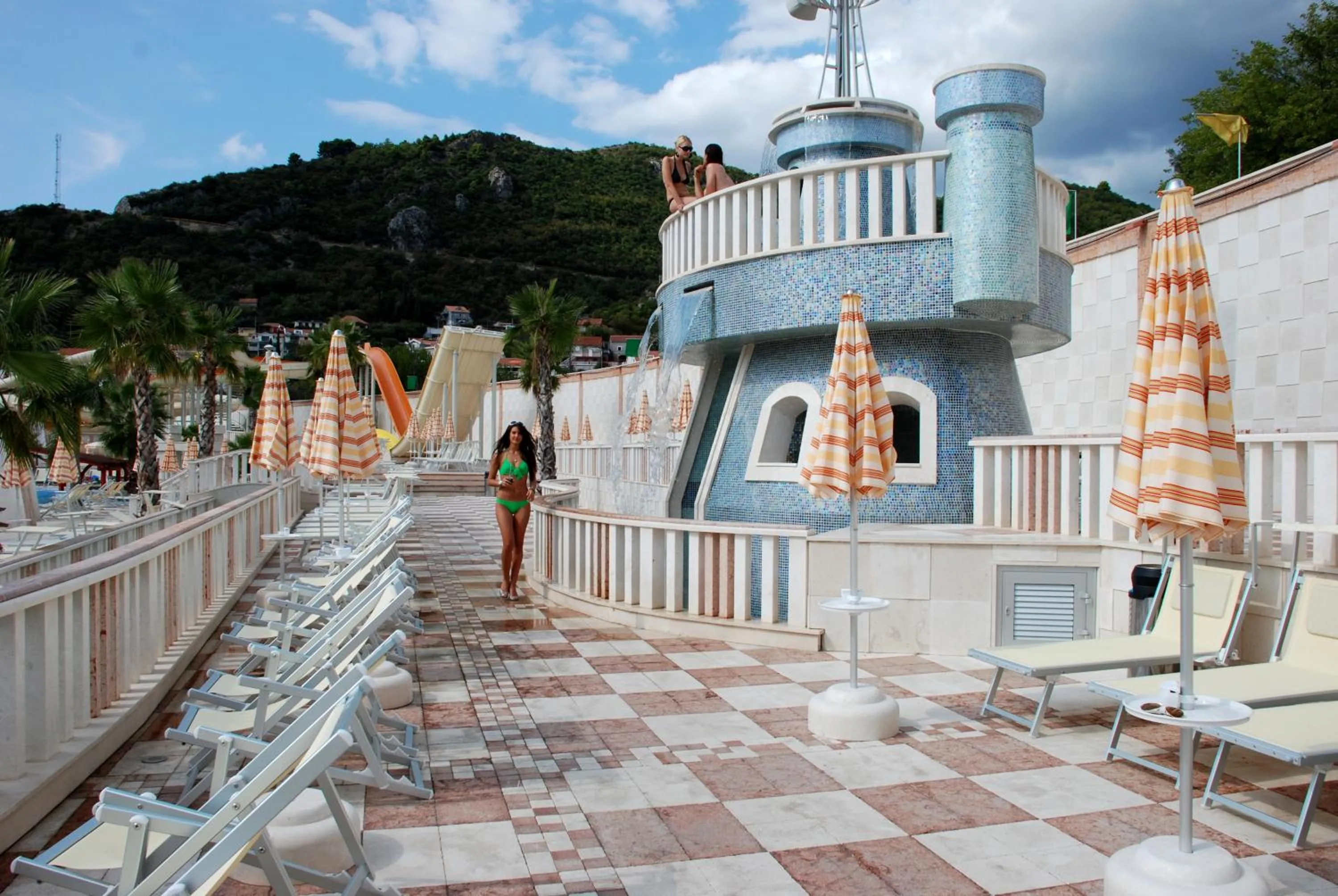 Aqua park in Mediteran Hotel & Resort