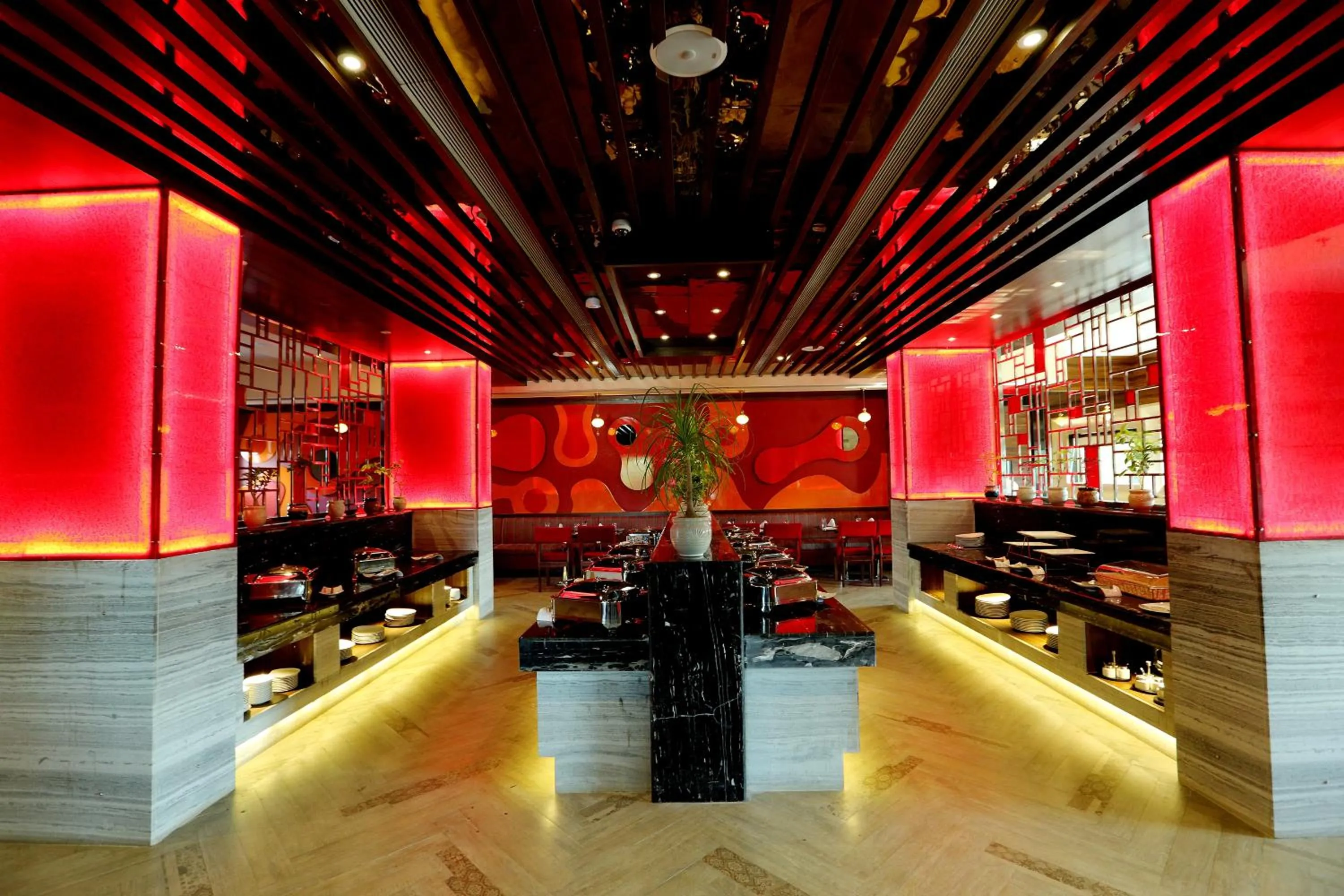 Restaurant/places to eat in Hotel Kasturi Orchid