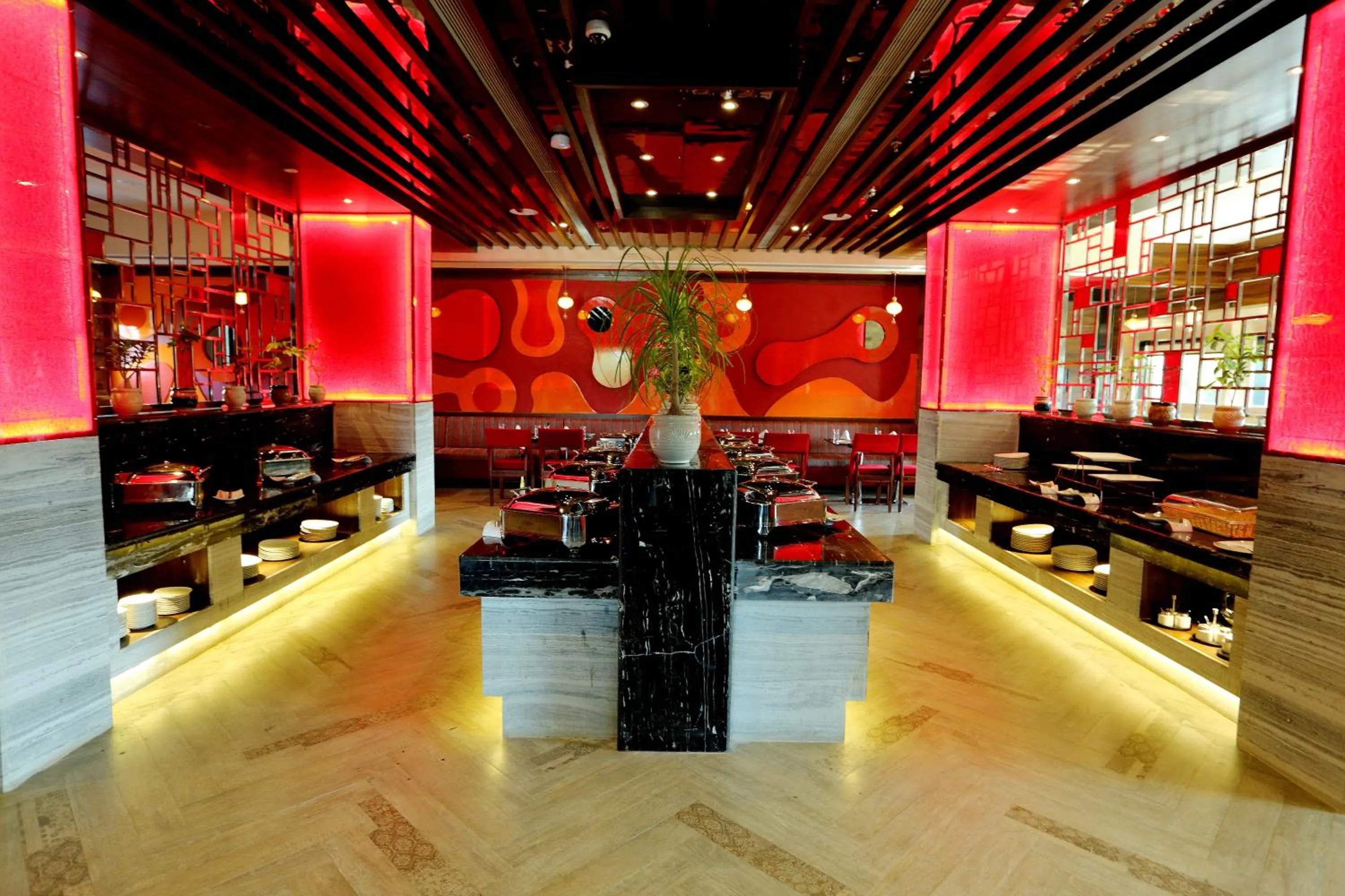 Restaurant/places to eat in Hotel Kasturi Orchid