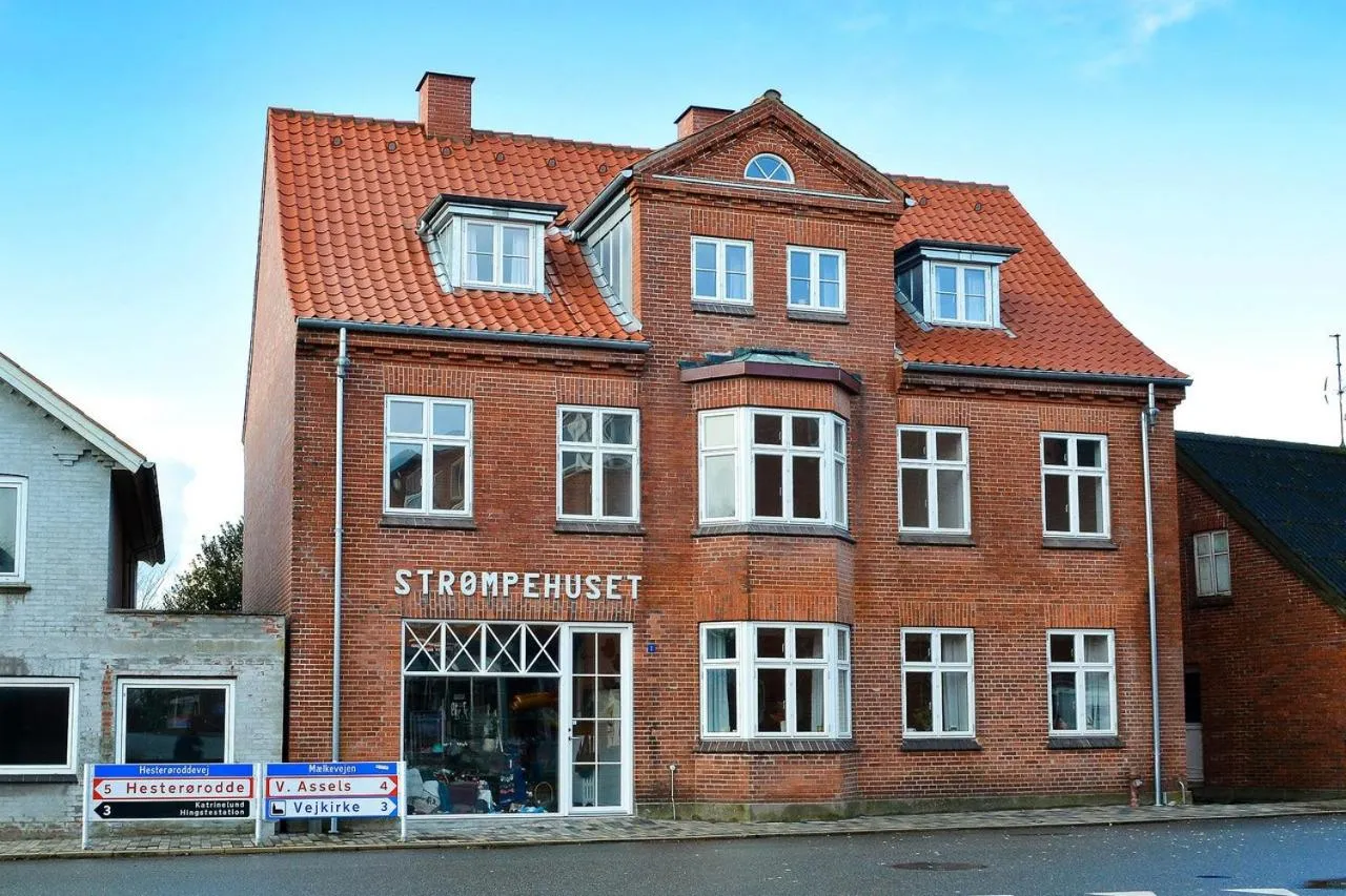 Facade/entrance in Strømpehuset