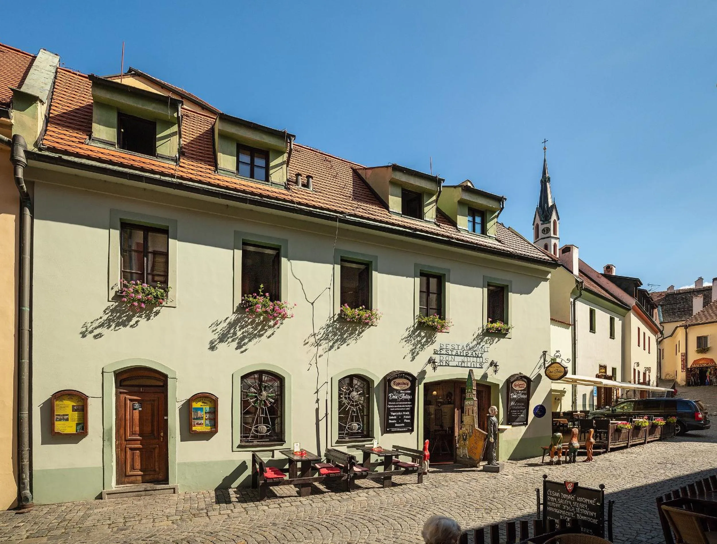 Property building in Hotel Zlaty Andel