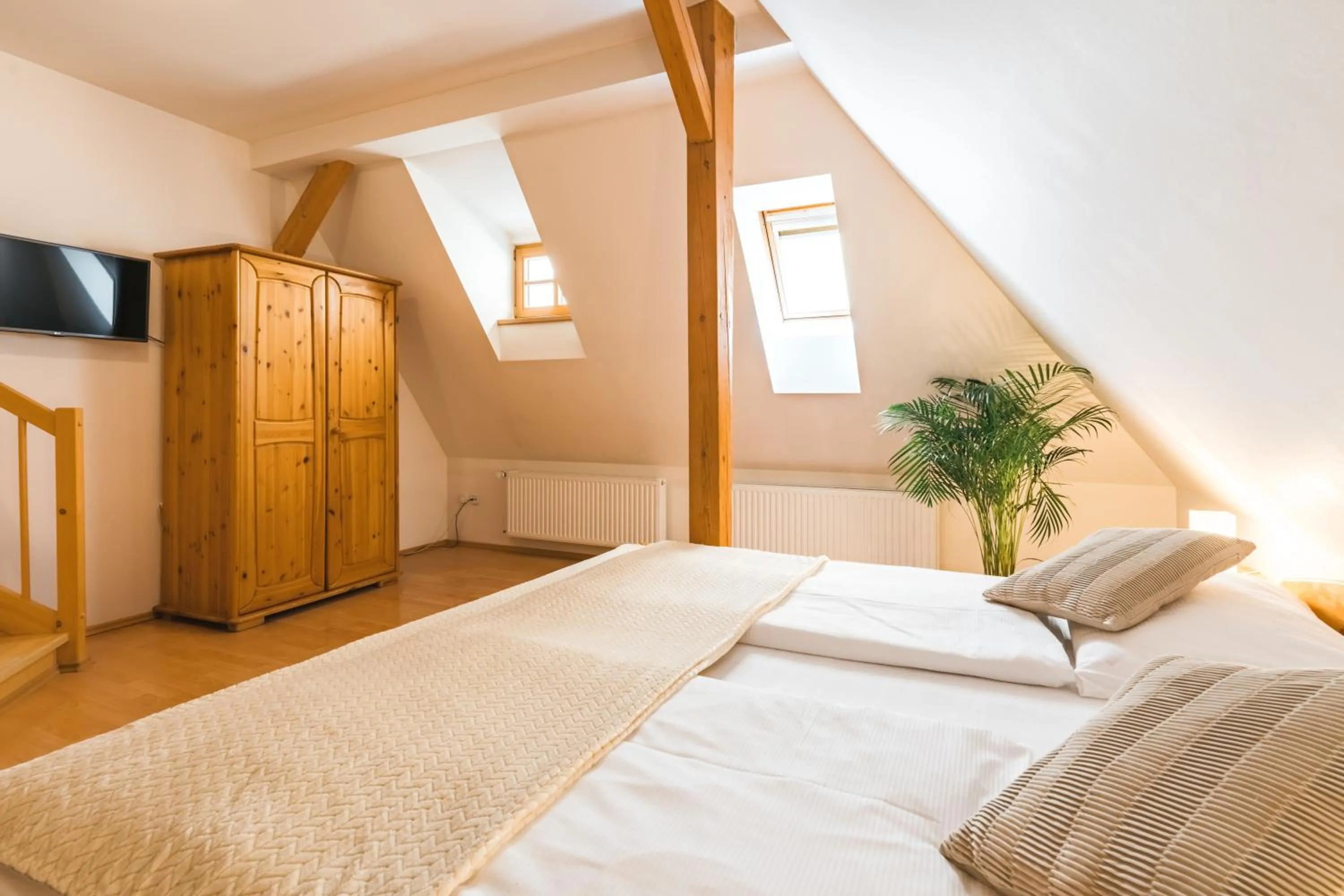 Bed in Hotel Zlaty Andel