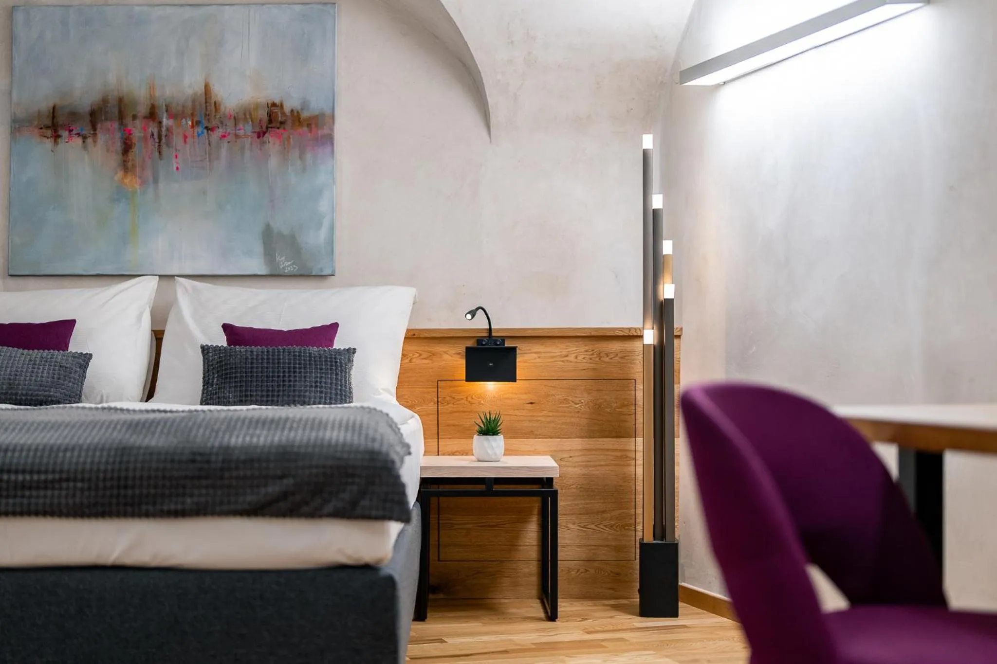 Bed in Hotel Zlaty Andel