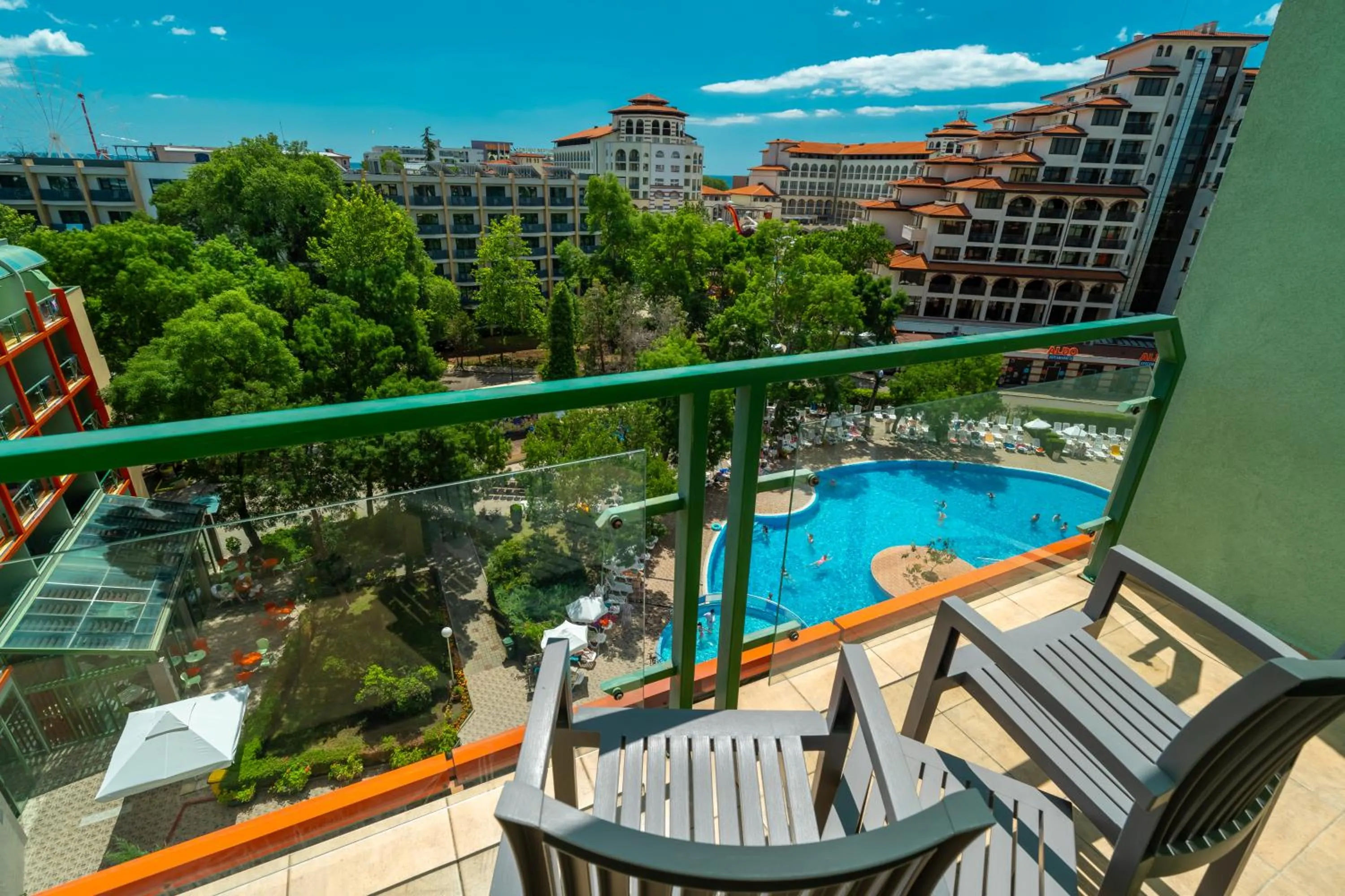 Patio in MPM Hotel Kalina Garden - All Inclusive