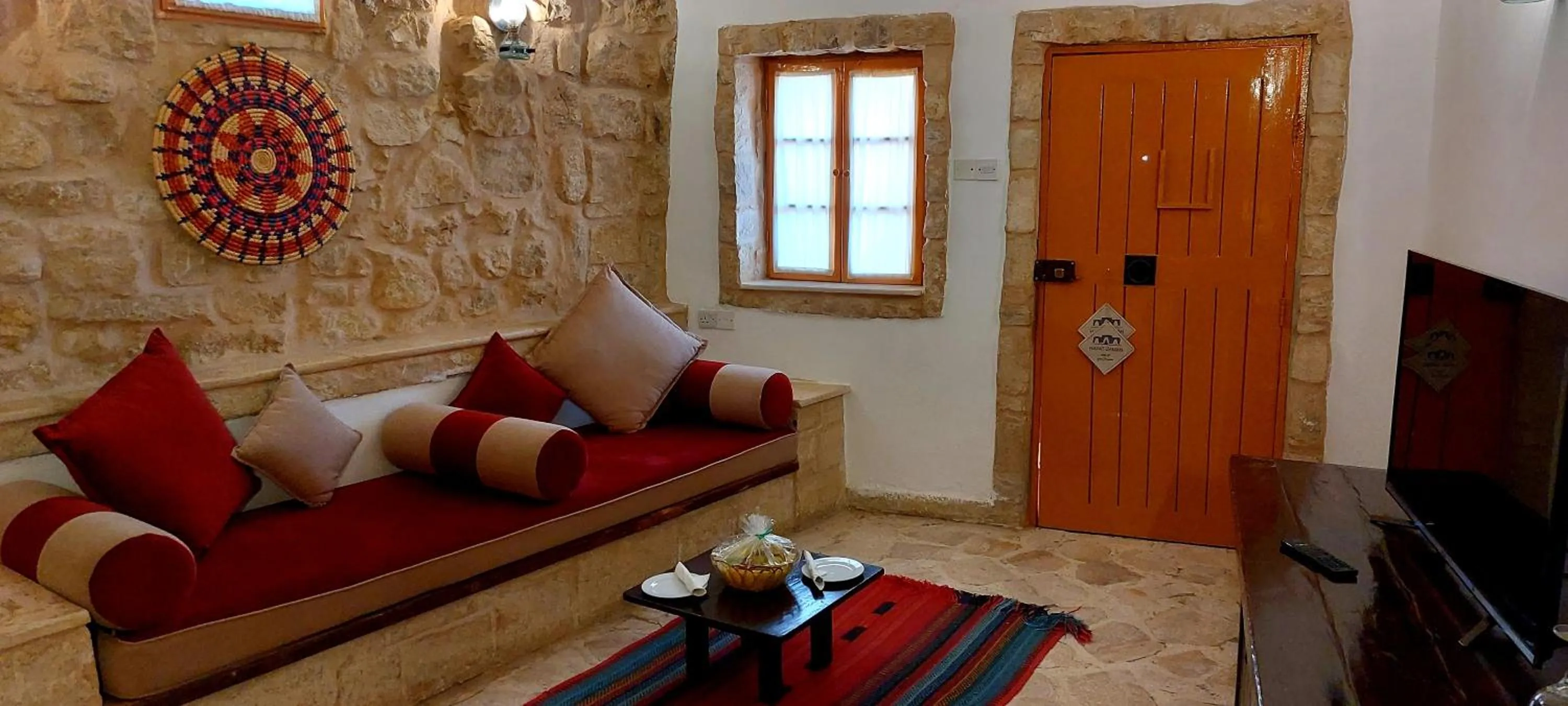 Seating area in Hayat Zaman Hotel And Resort Petra