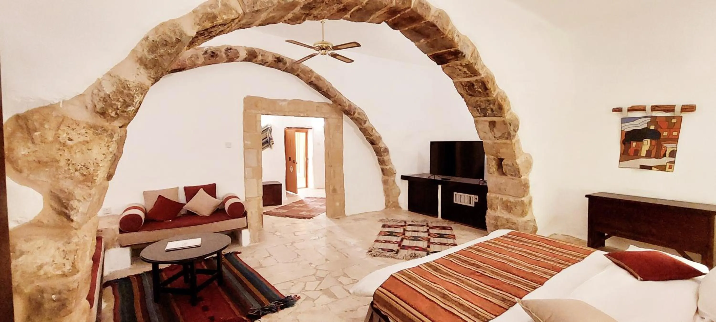 Photo of the whole room, Bed in Hayat Zaman Hotel And Resort Petra