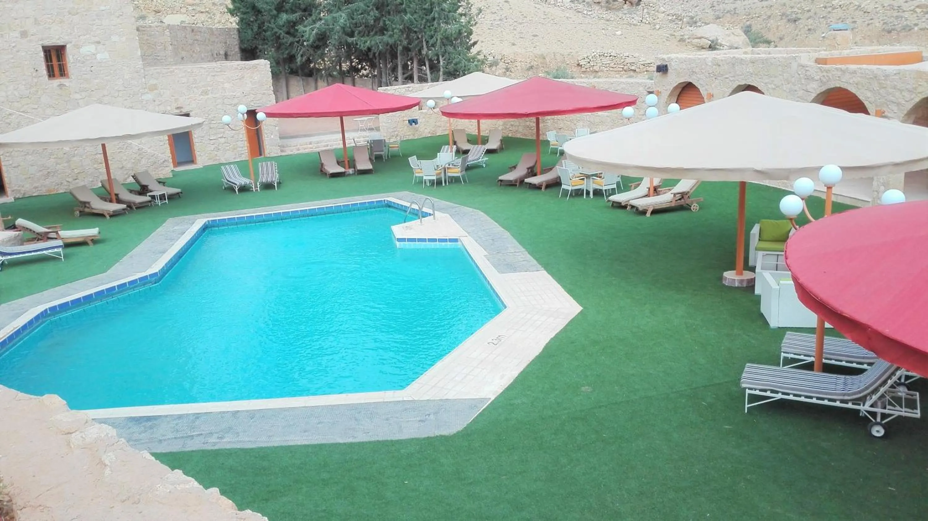 Swimming pool in Hayat Zaman Hotel And Resort Petra