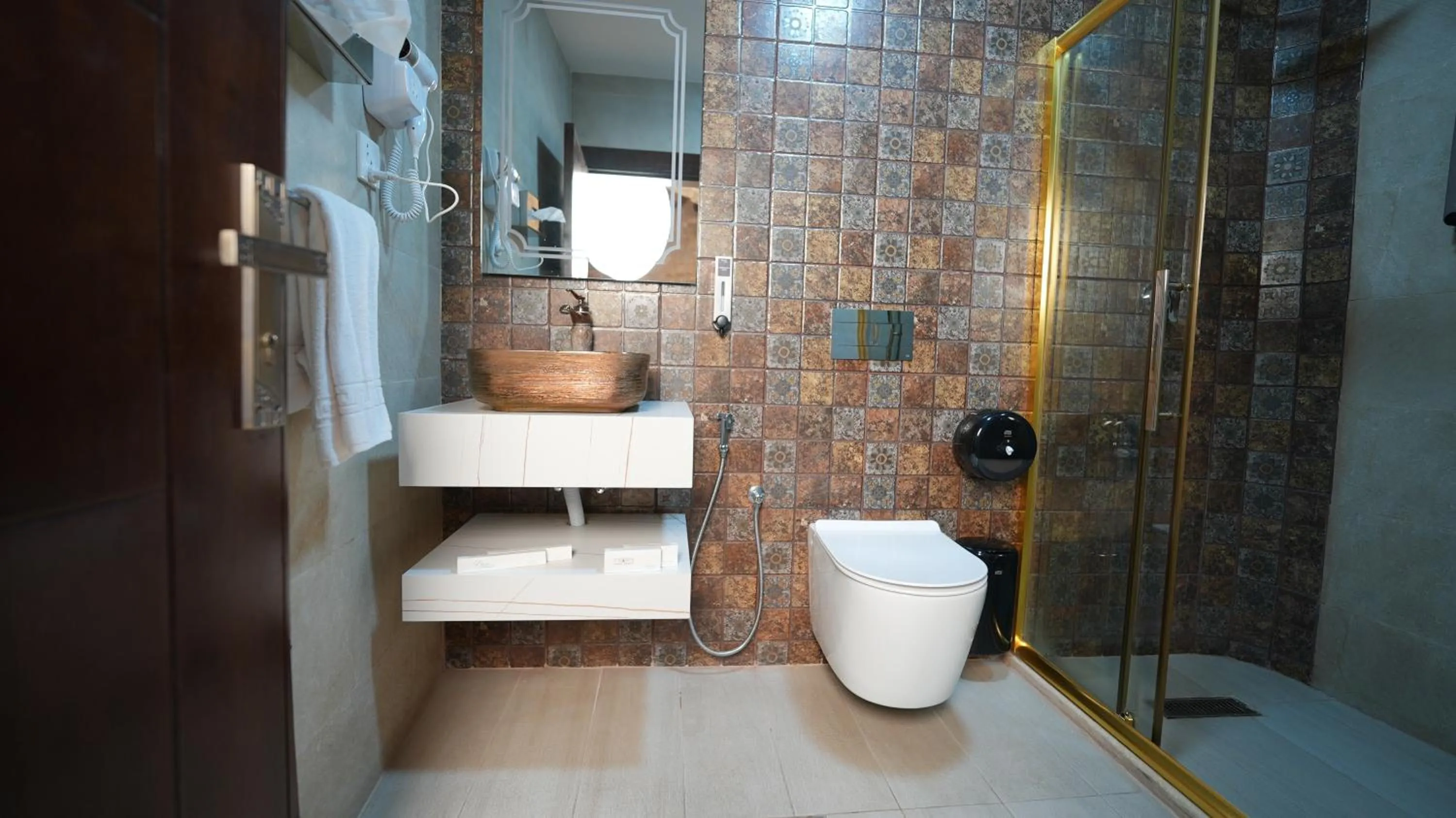 Bathroom in Hayat Zaman Hotel And Resort Petra