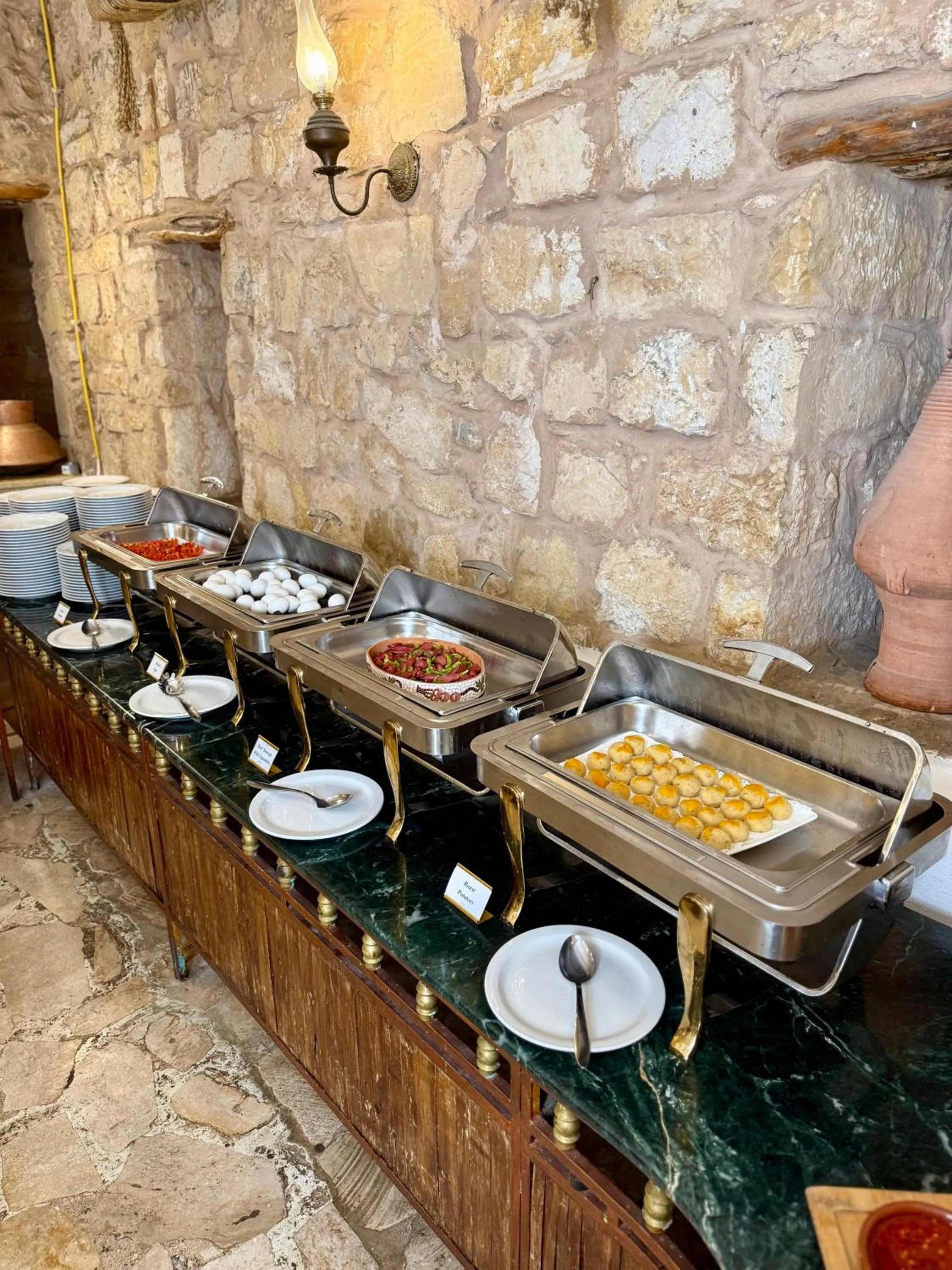 Breakfast in Hayat Zaman Hotel And Resort Petra