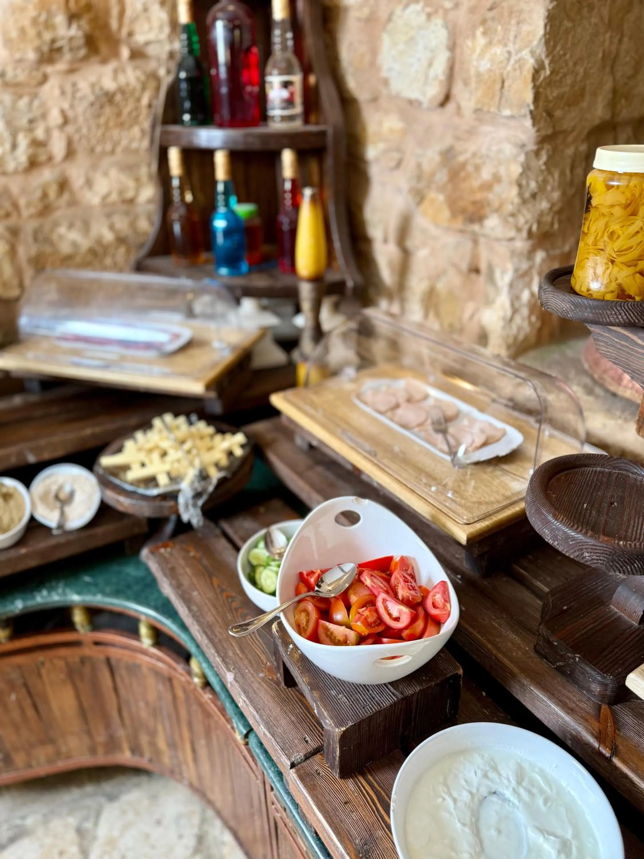Breakfast in Hayat Zaman Hotel And Resort Petra