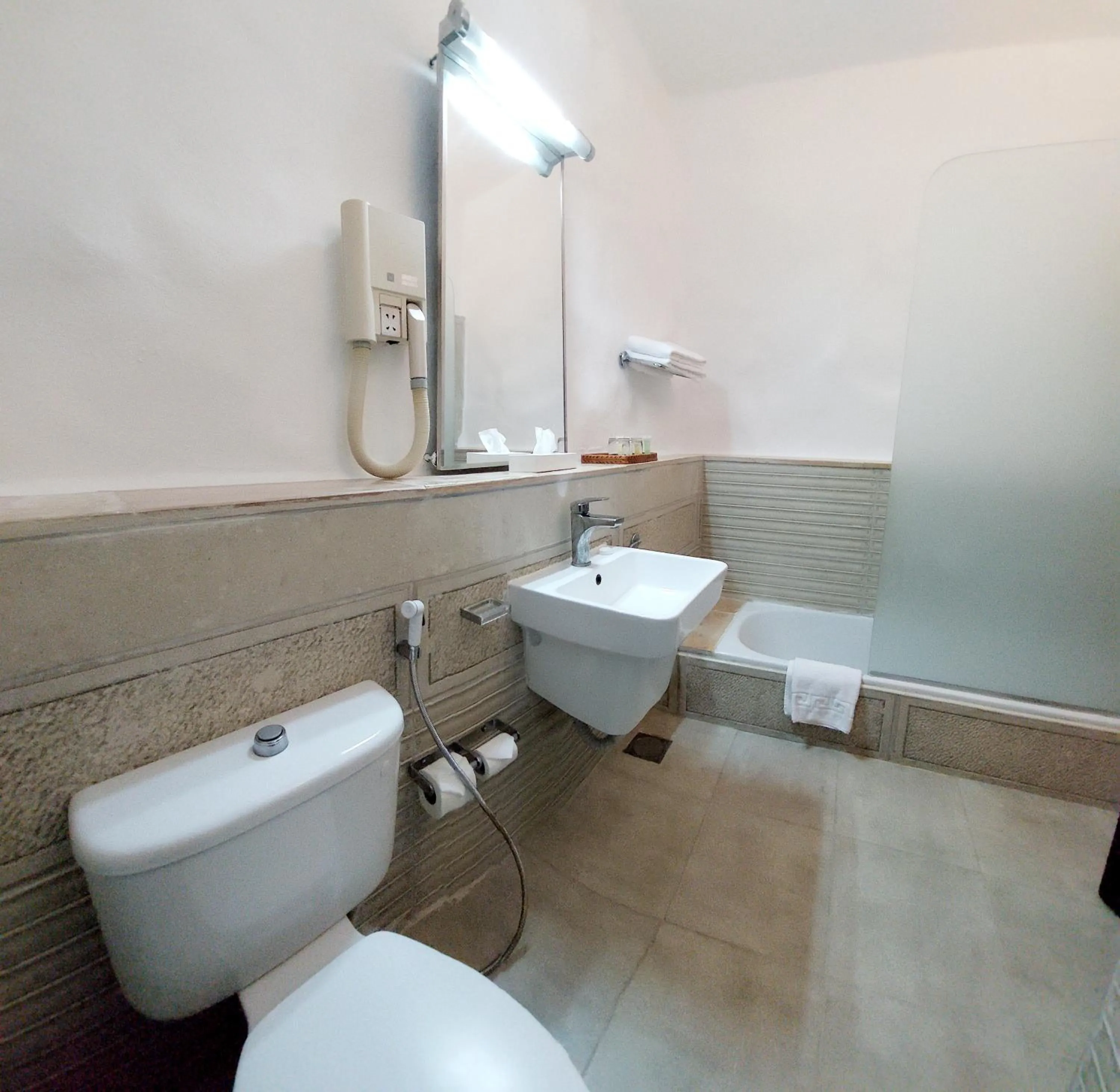 Bathroom in Hayat Zaman Hotel And Resort Petra