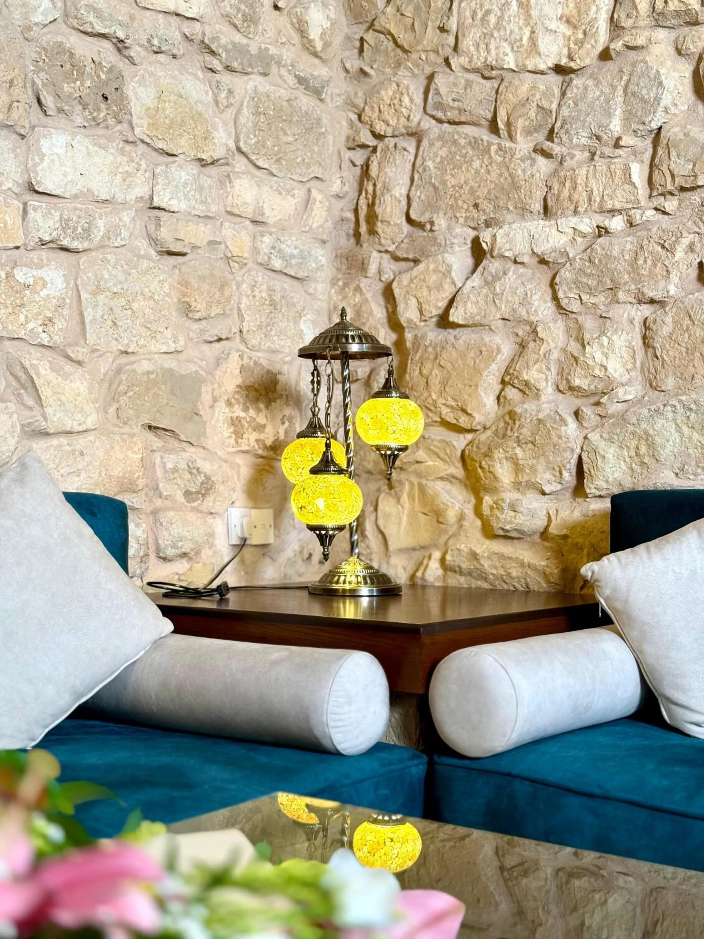 Seating area in Hayat Zaman Hotel And Resort Petra