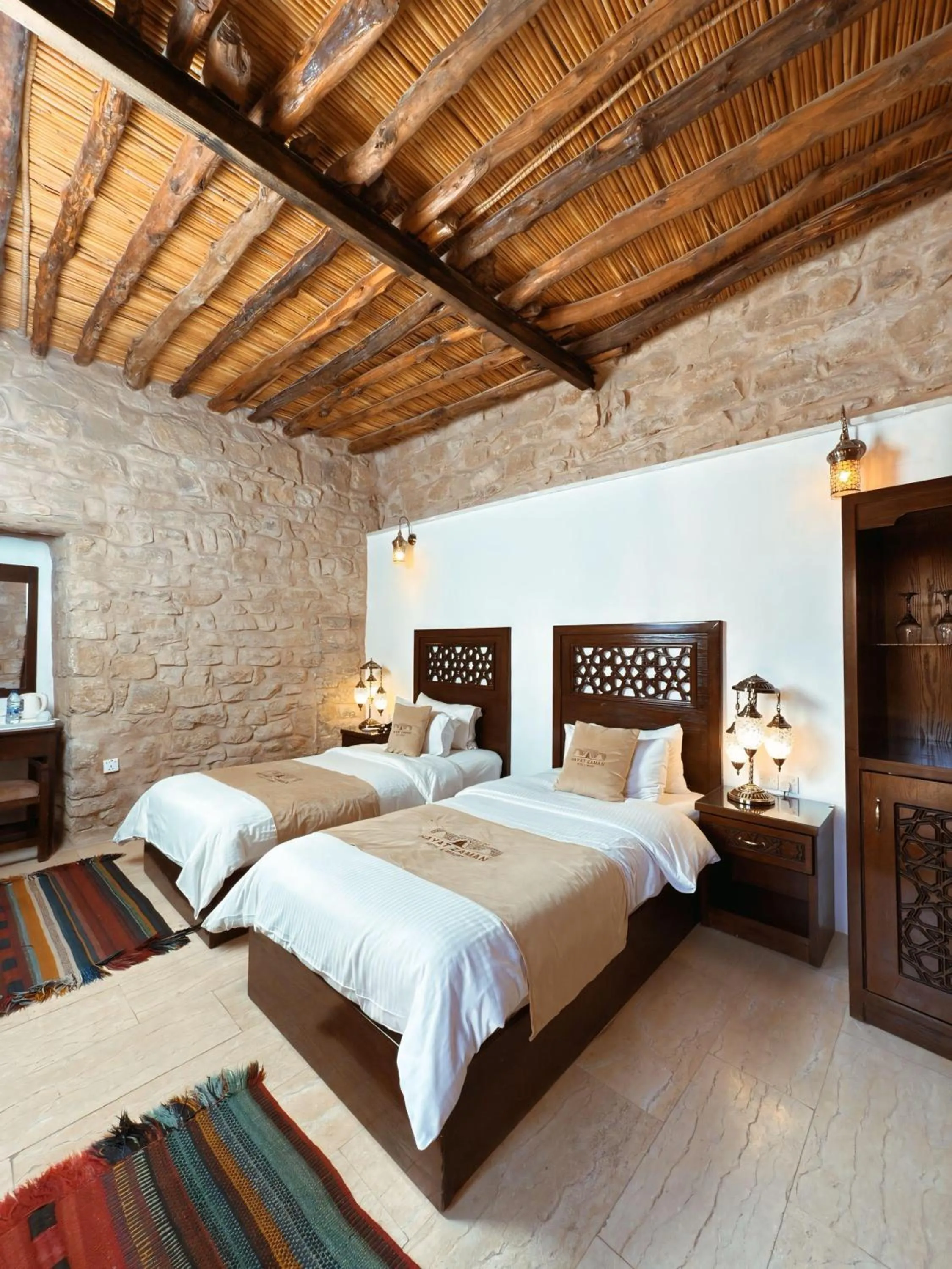 Photo of the whole room, Bed in Hayat Zaman Hotel And Resort Petra