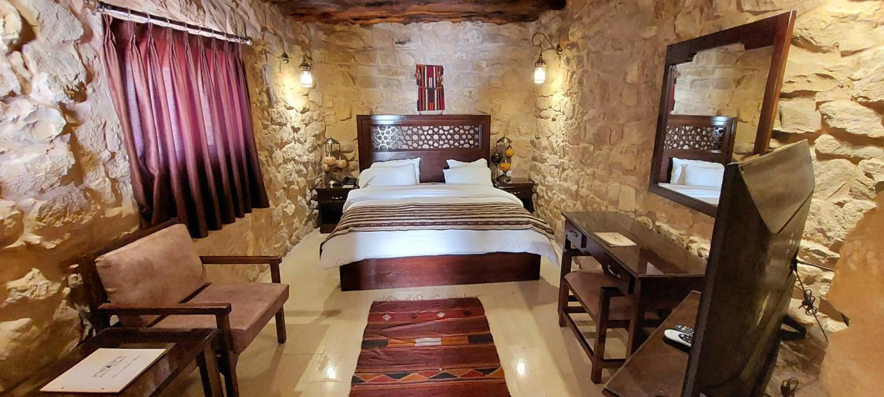 Bedroom, Bed in Hayat Zaman Hotel And Resort Petra