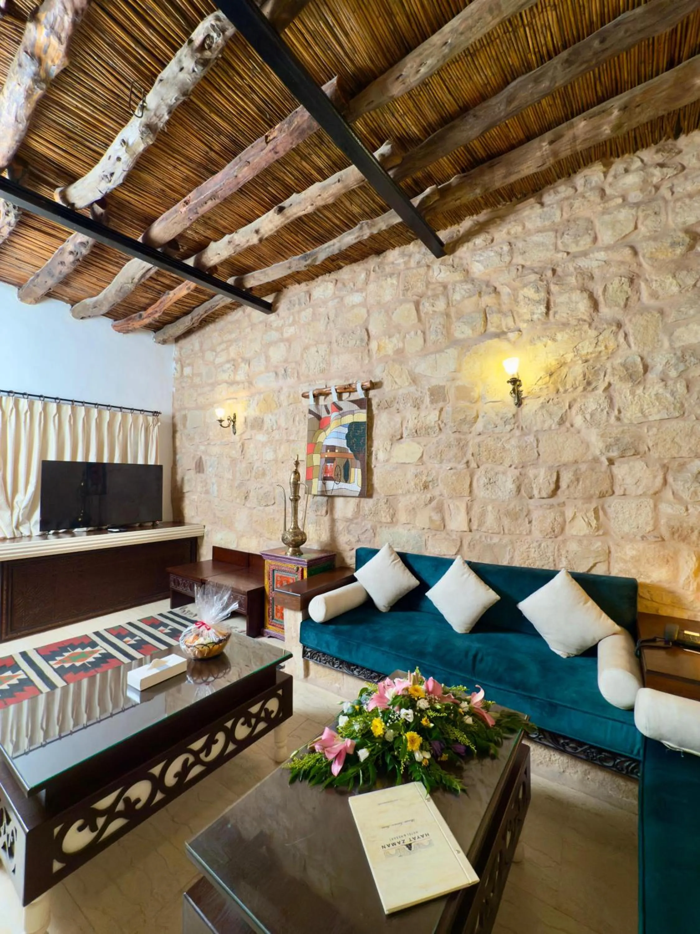Living room in Hayat Zaman Hotel And Resort Petra