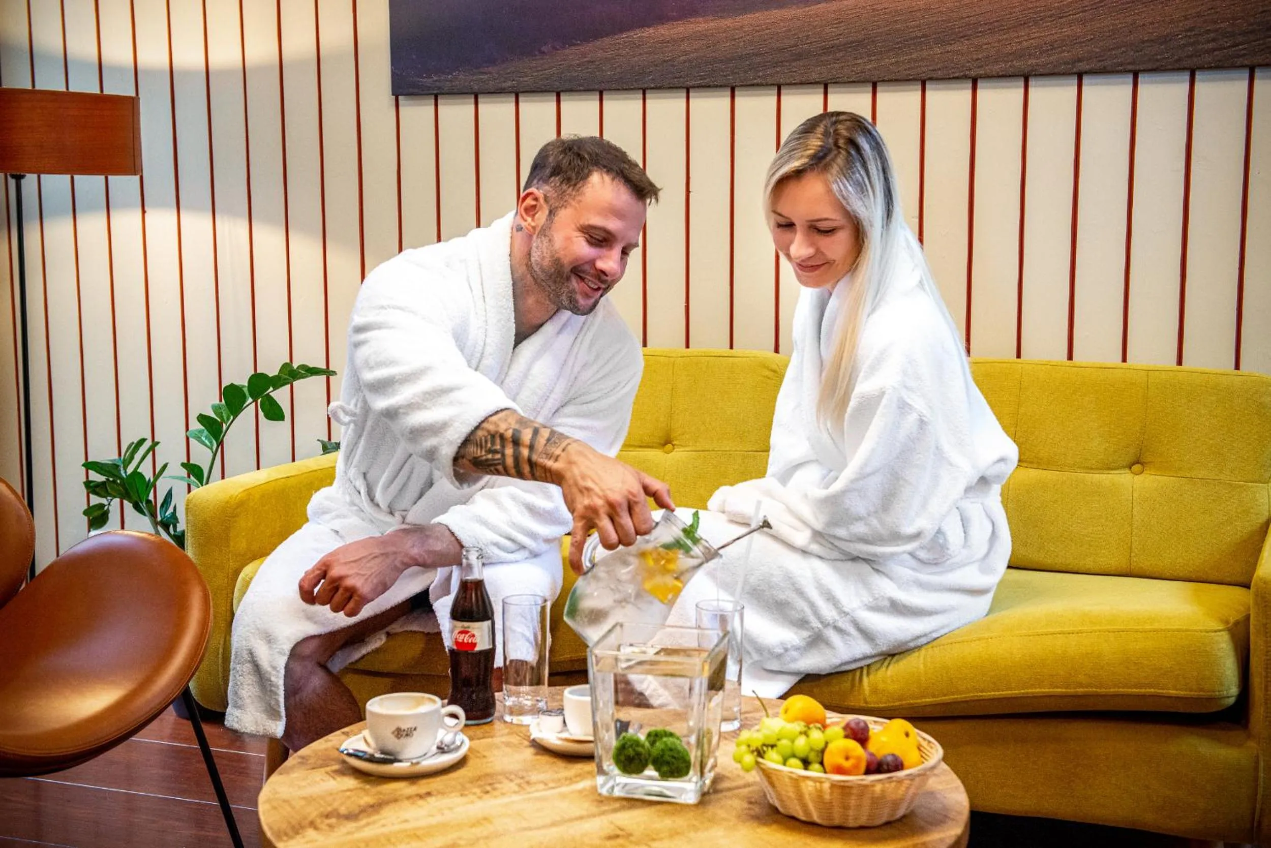 People in Hotel SKANZEN