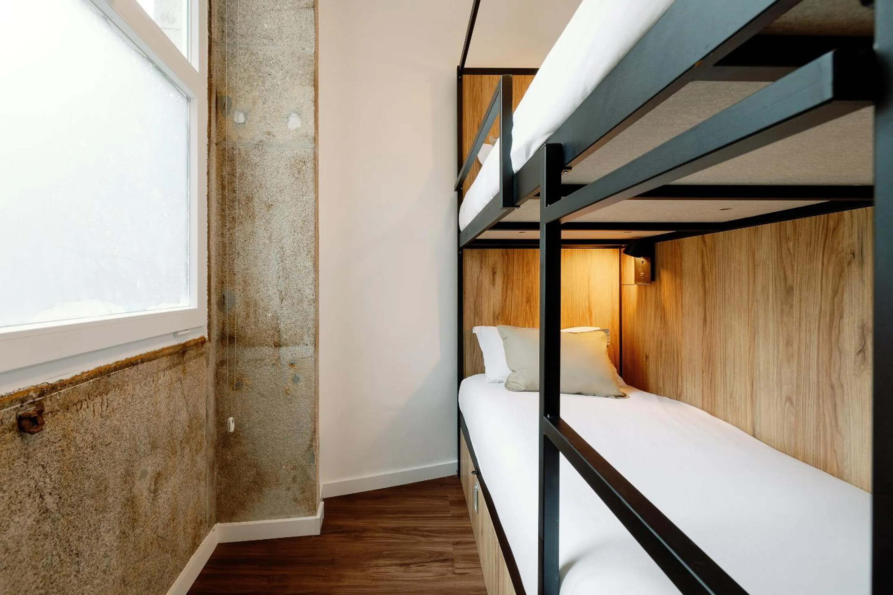 Bedroom, Bed in Cosme Apartments by Olala Homes